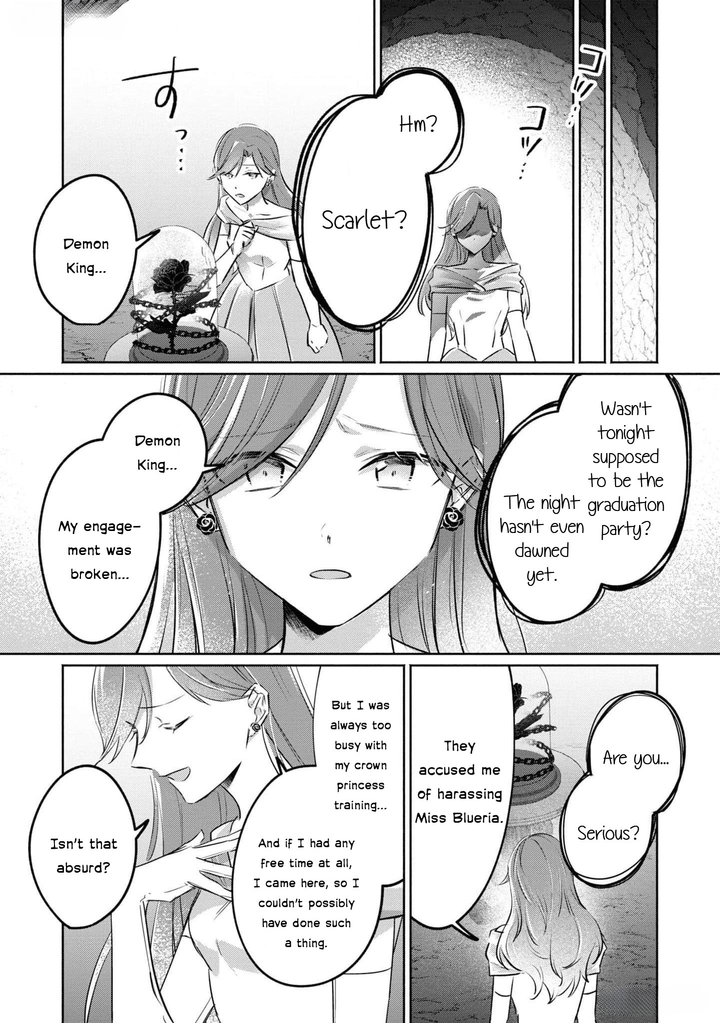 Halaman dari Though I May Be a Villainess, I'll Show You I Can Obtain Happiness! Chapter 4