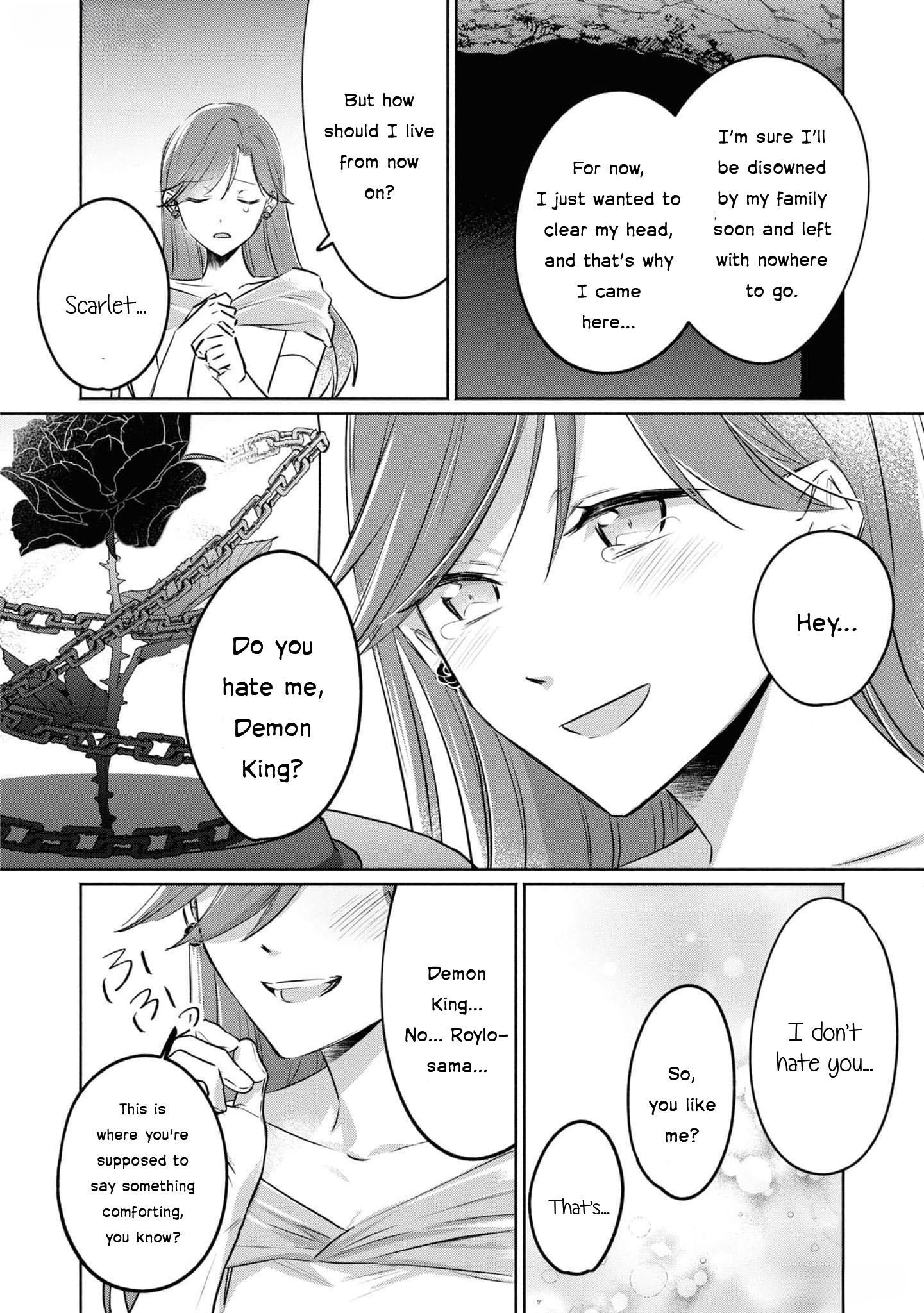 Halaman dari Though I May Be a Villainess, I'll Show You I Can Obtain Happiness! Chapter 4