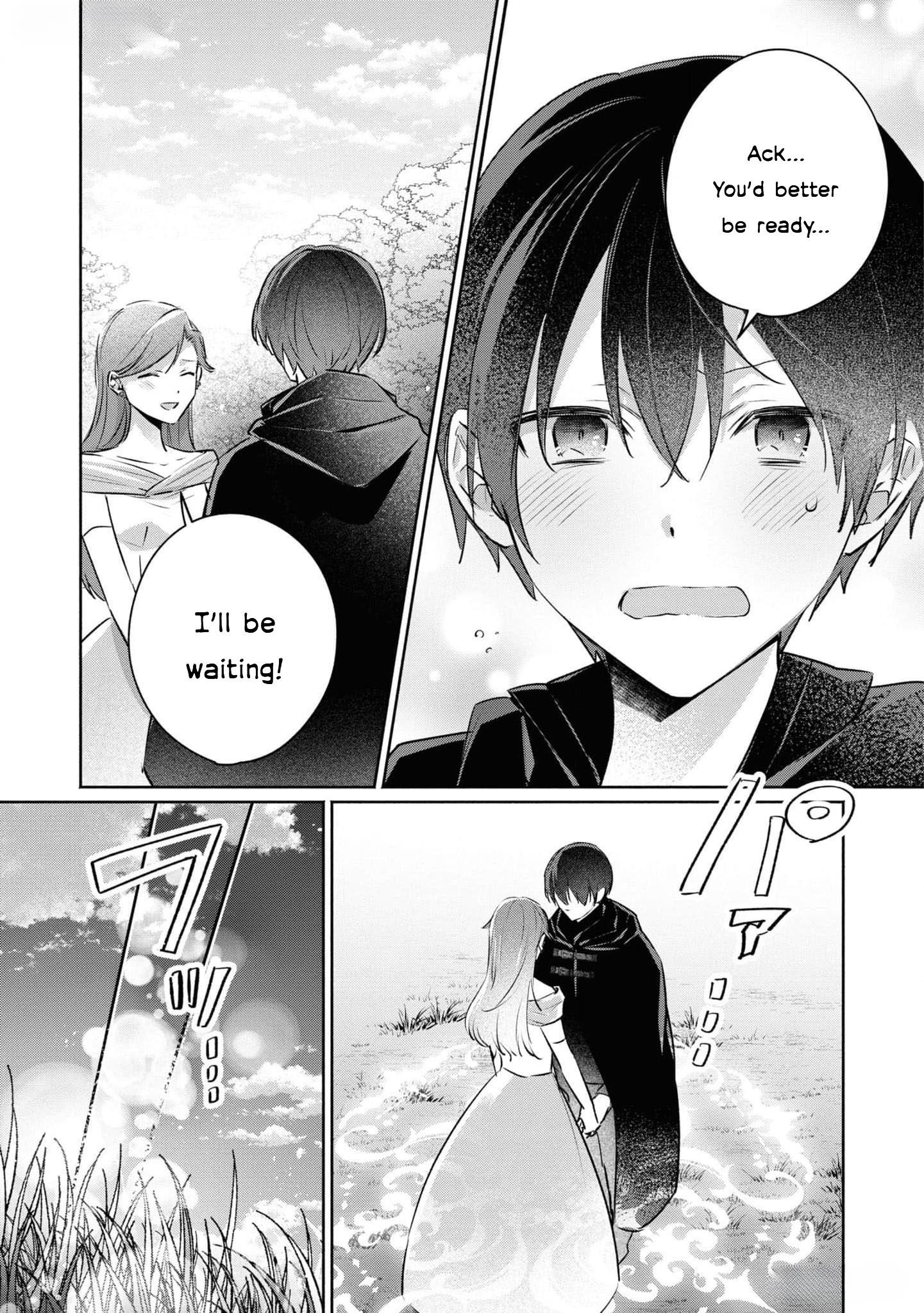 Halaman dari Though I May Be a Villainess, I'll Show You I Can Obtain Happiness! Chapter 4