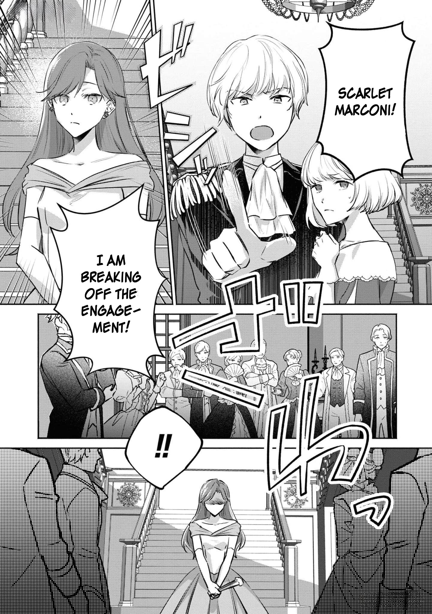 Halaman dari Though I May Be a Villainess, I'll Show You I Can Obtain Happiness! Chapter 4