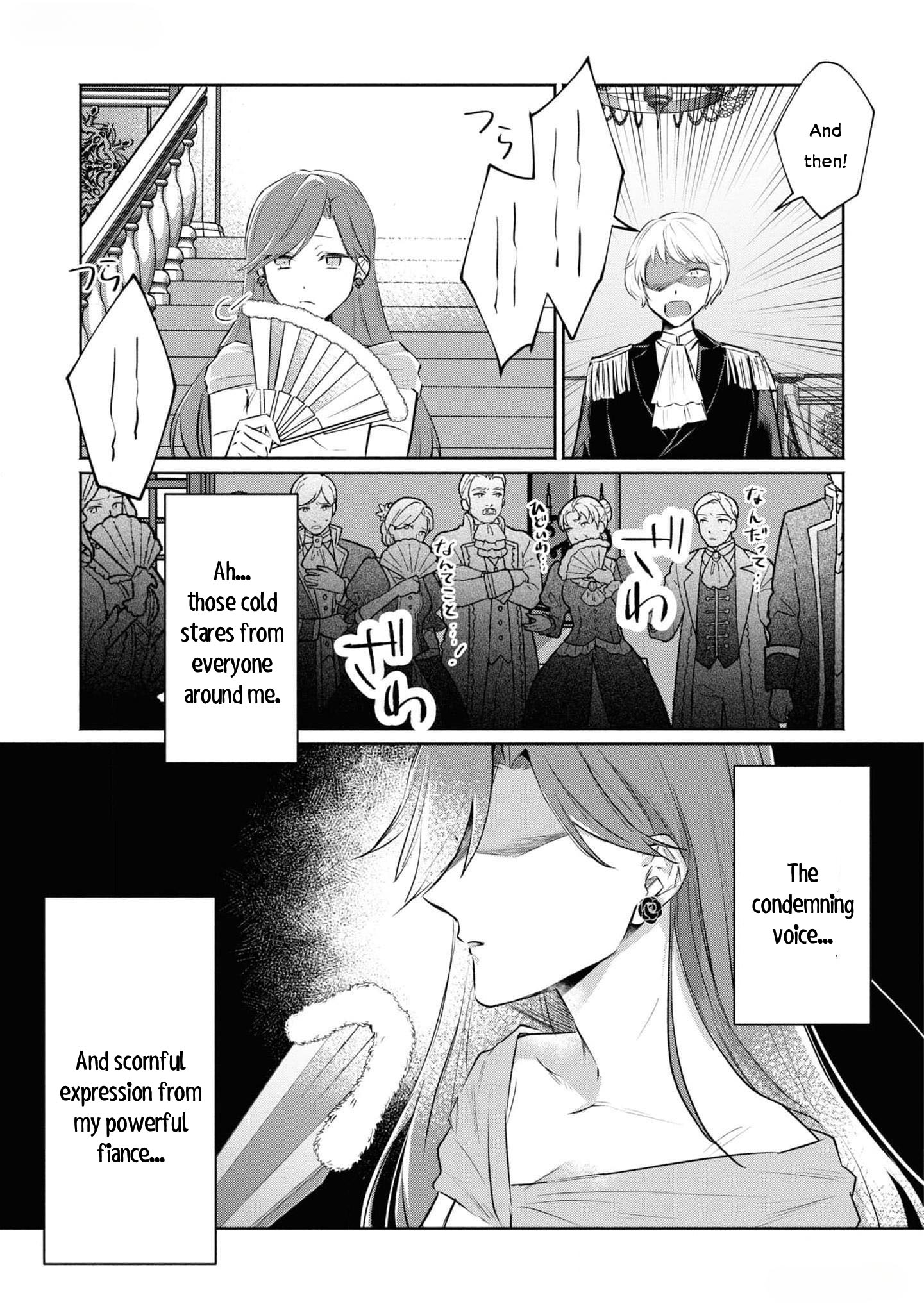 Halaman dari Though I May Be a Villainess, I'll Show You I Can Obtain Happiness! Chapter 4