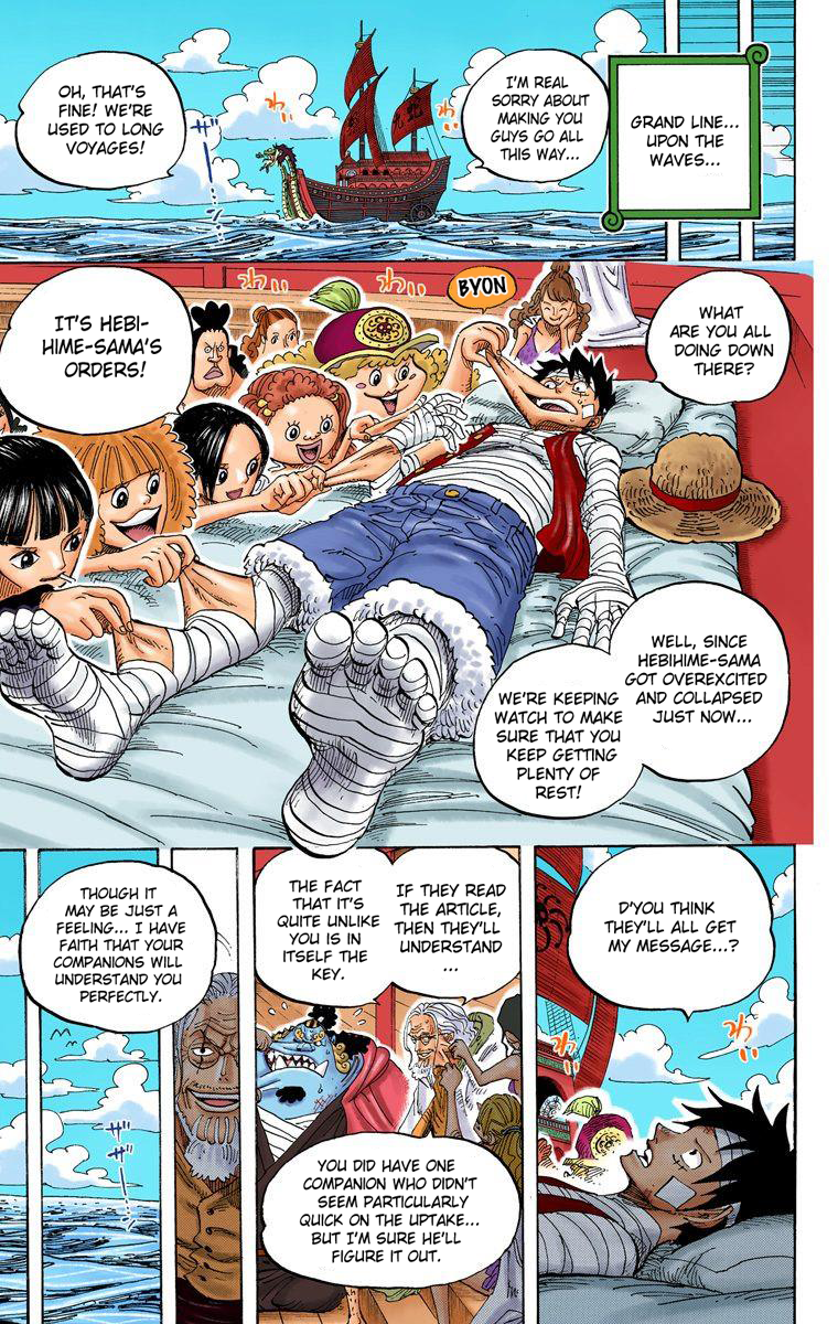 Halaman dari One Piece (Official Colored) Chapter 594