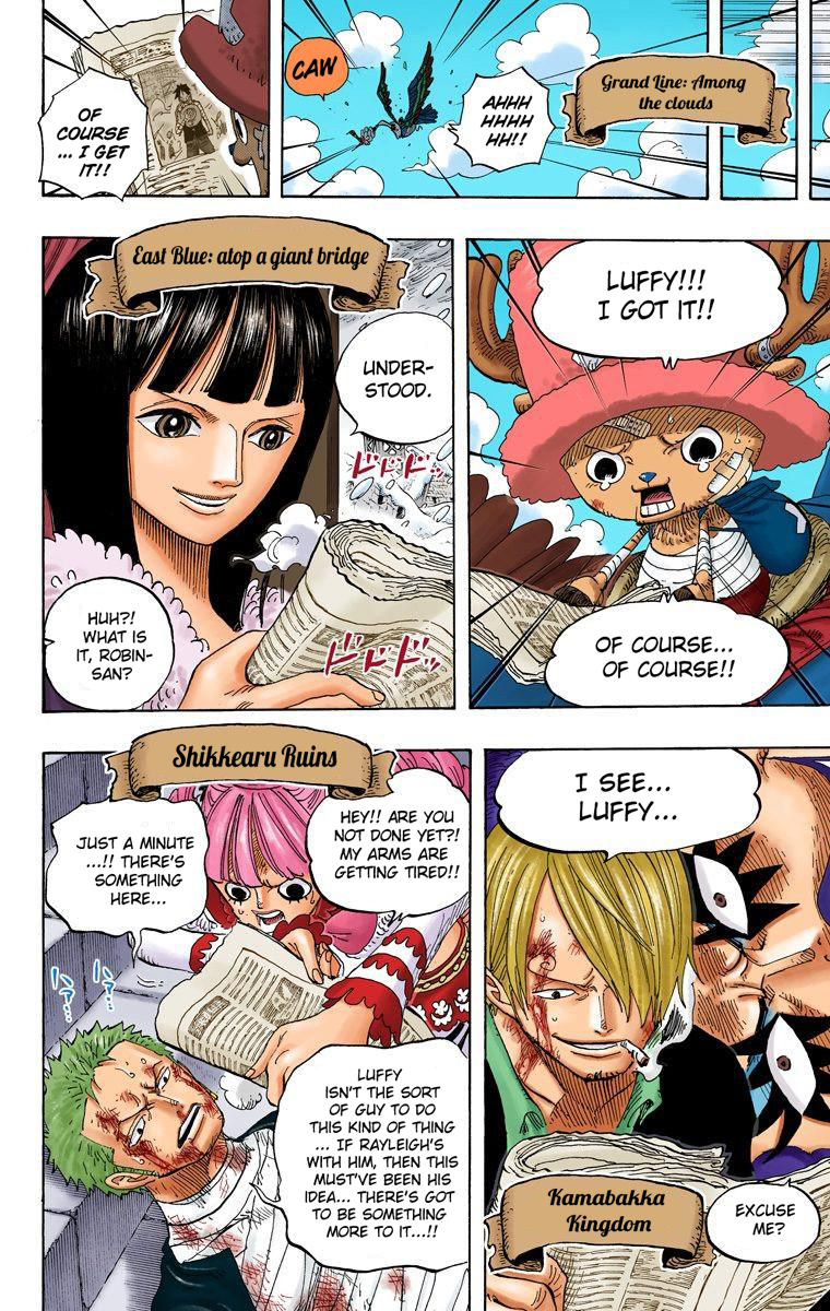 Halaman dari One Piece (Official Colored) Chapter 594