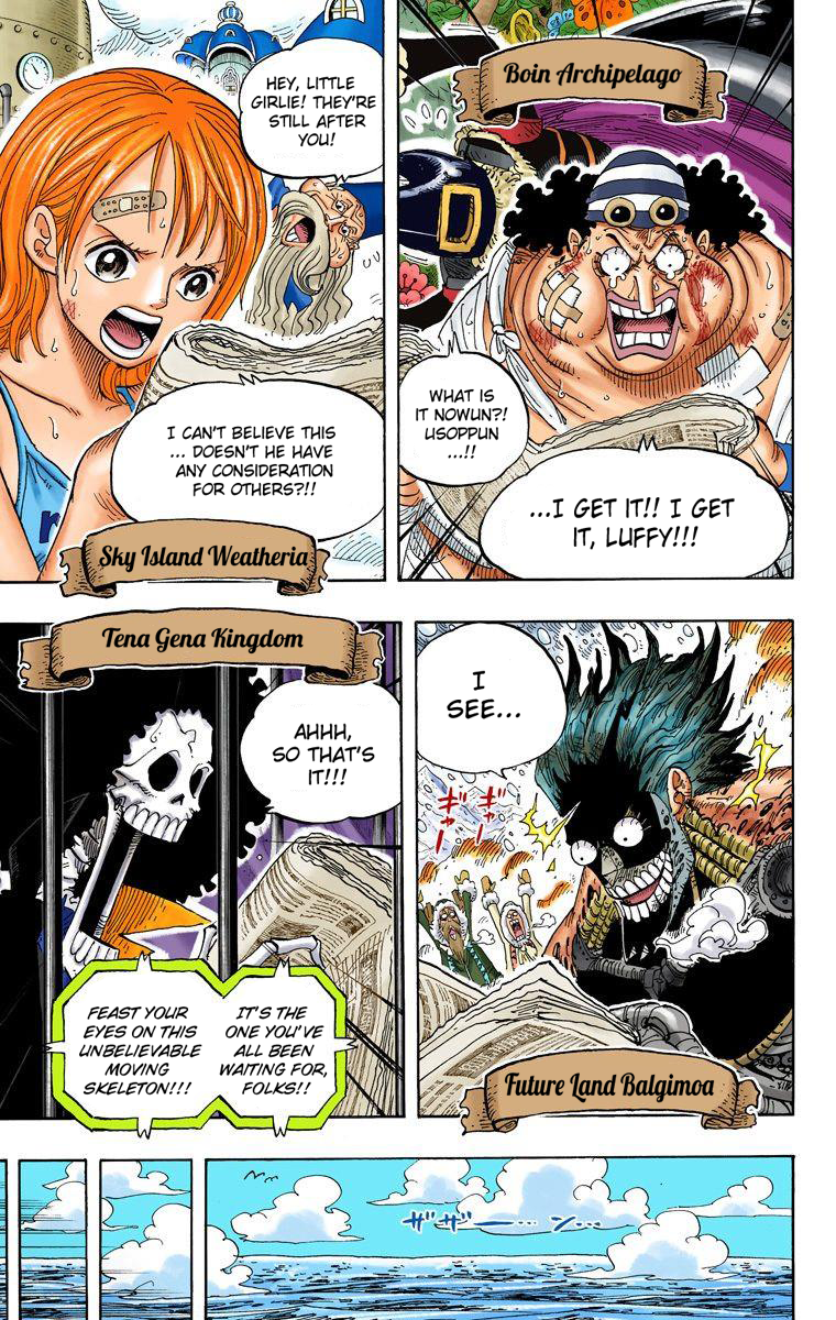 Halaman dari One Piece (Official Colored) Chapter 594