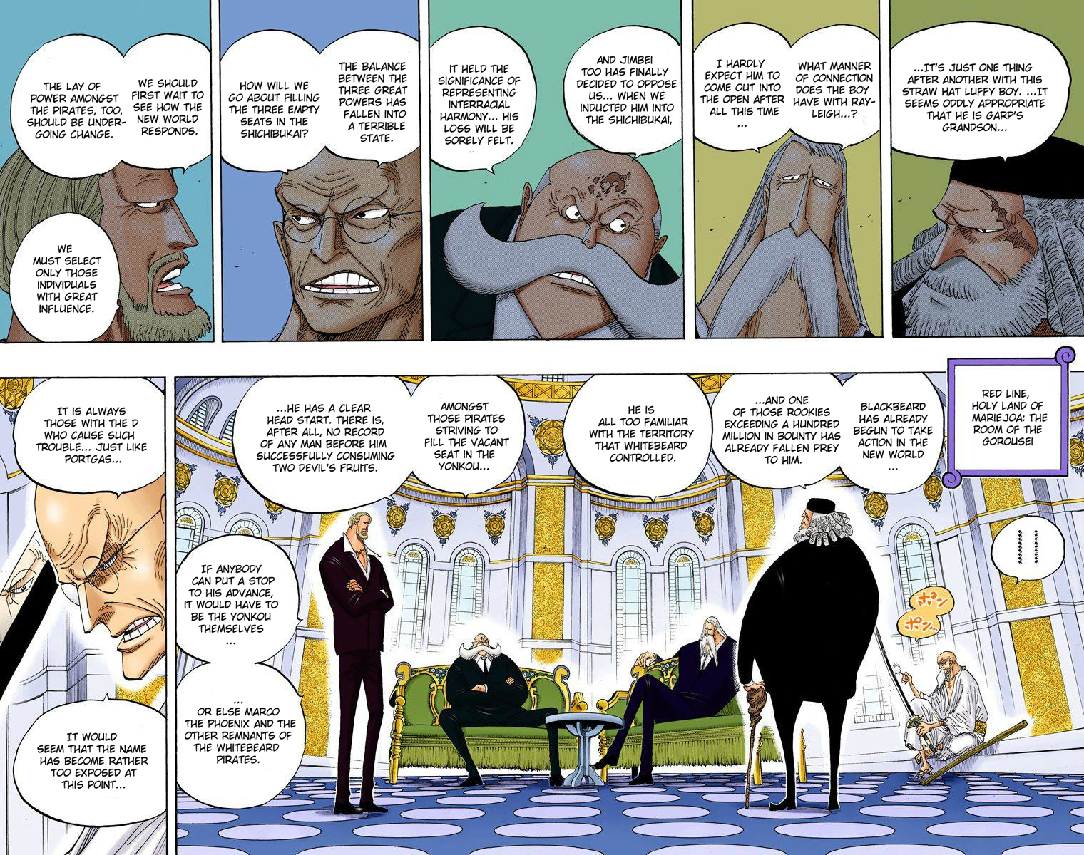 Halaman dari One Piece (Official Colored) Chapter 594