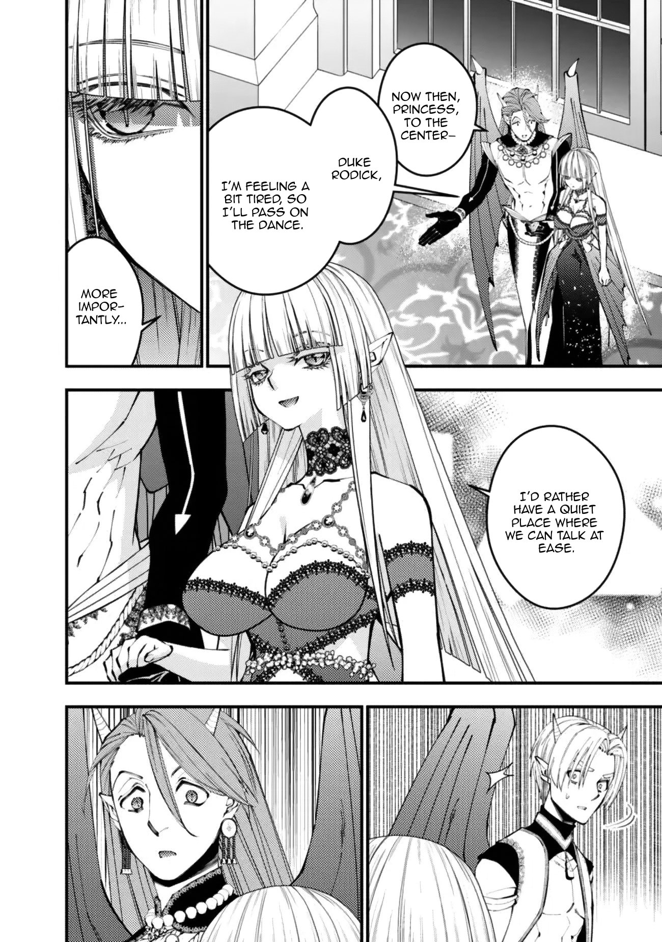 Halaman dari Fukushuu o Koinegau Saikyou Yuusha wa, Yami no Chikara de Senmetsu Musou Suru Chapter 114