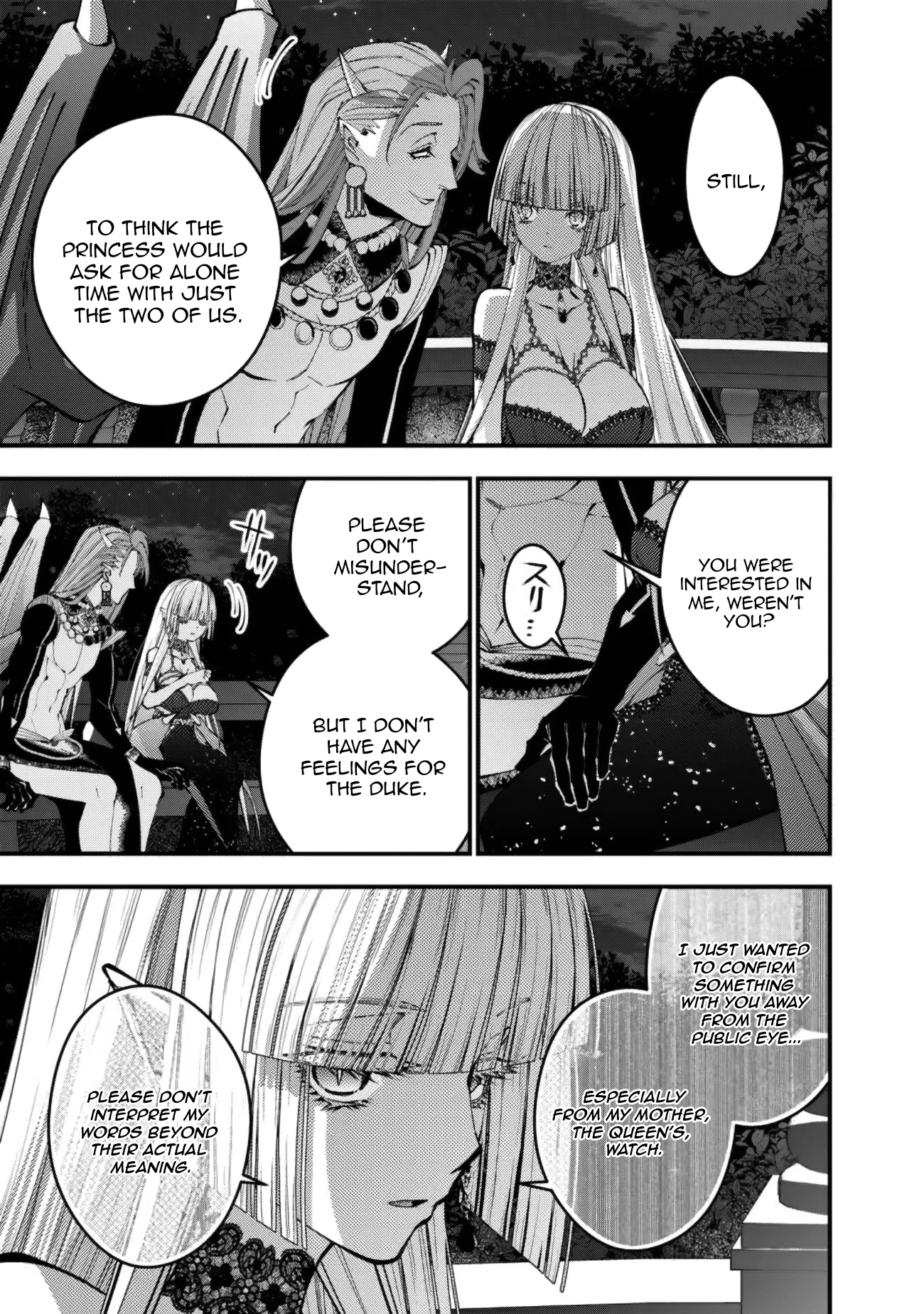 Halaman dari Fukushuu o Koinegau Saikyou Yuusha wa, Yami no Chikara de Senmetsu Musou Suru Chapter 114