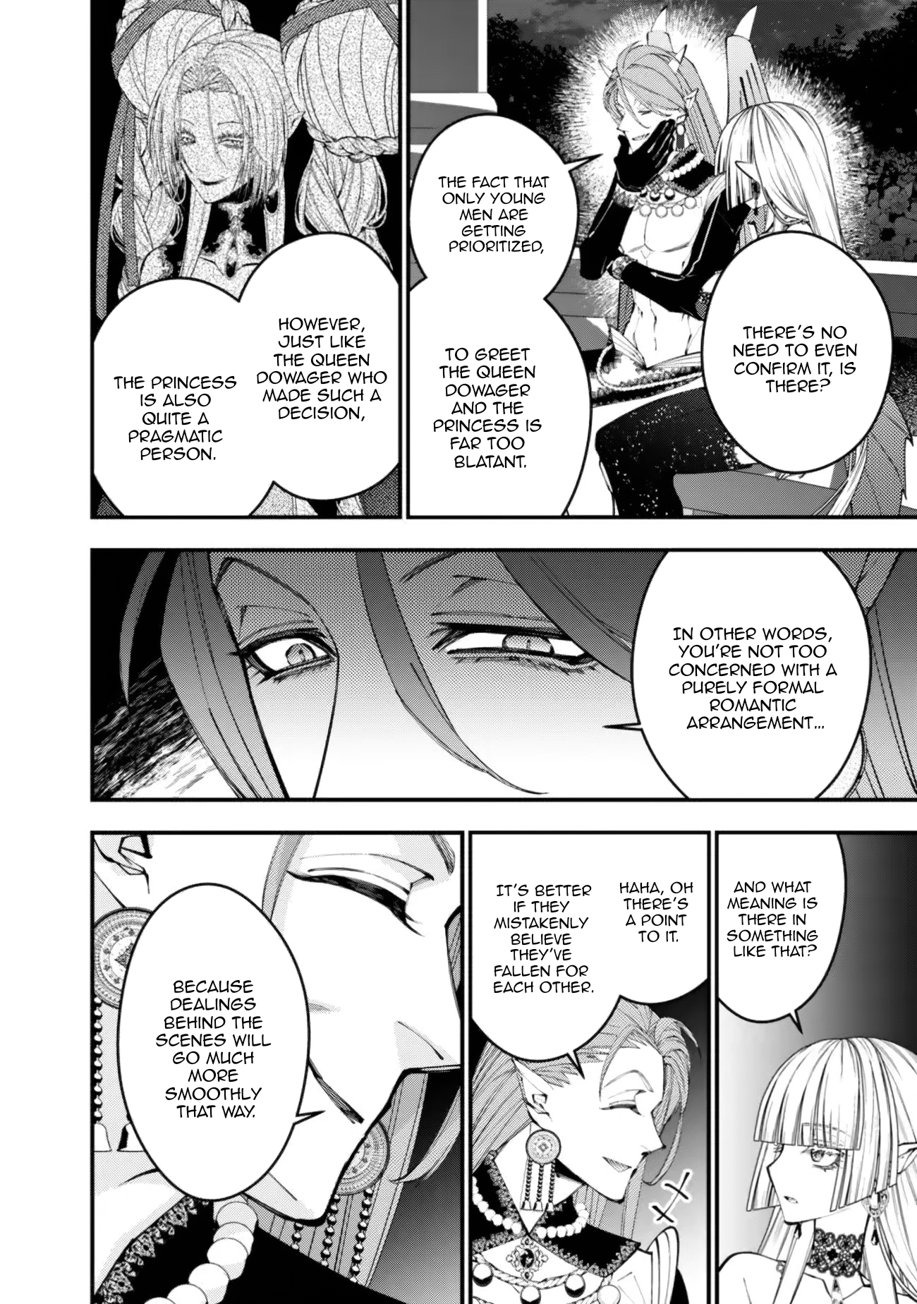 Halaman dari Fukushuu o Koinegau Saikyou Yuusha wa, Yami no Chikara de Senmetsu Musou Suru Chapter 114