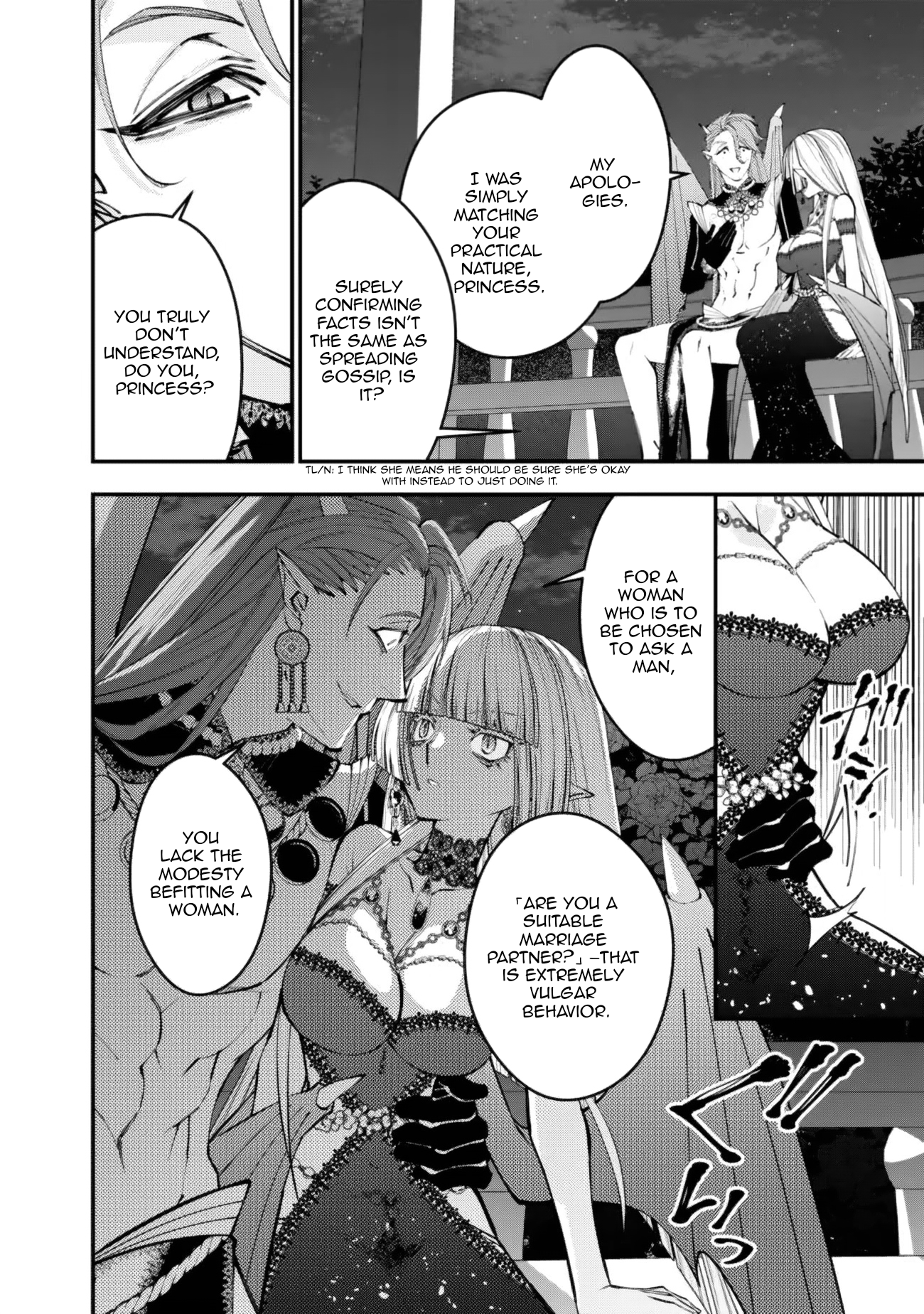 Halaman dari Fukushuu o Koinegau Saikyou Yuusha wa, Yami no Chikara de Senmetsu Musou Suru Chapter 114