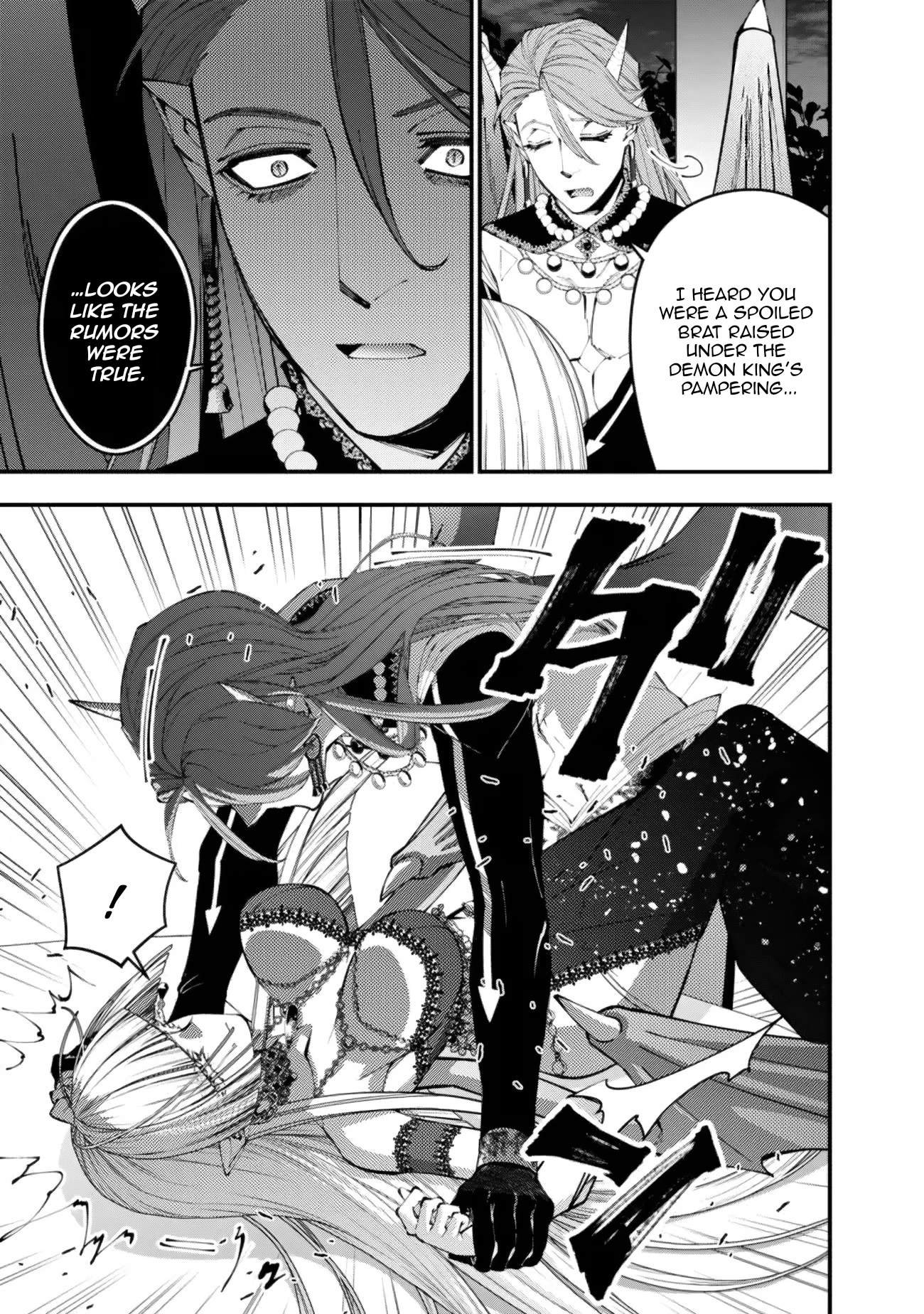 Halaman dari Fukushuu o Koinegau Saikyou Yuusha wa, Yami no Chikara de Senmetsu Musou Suru Chapter 114
