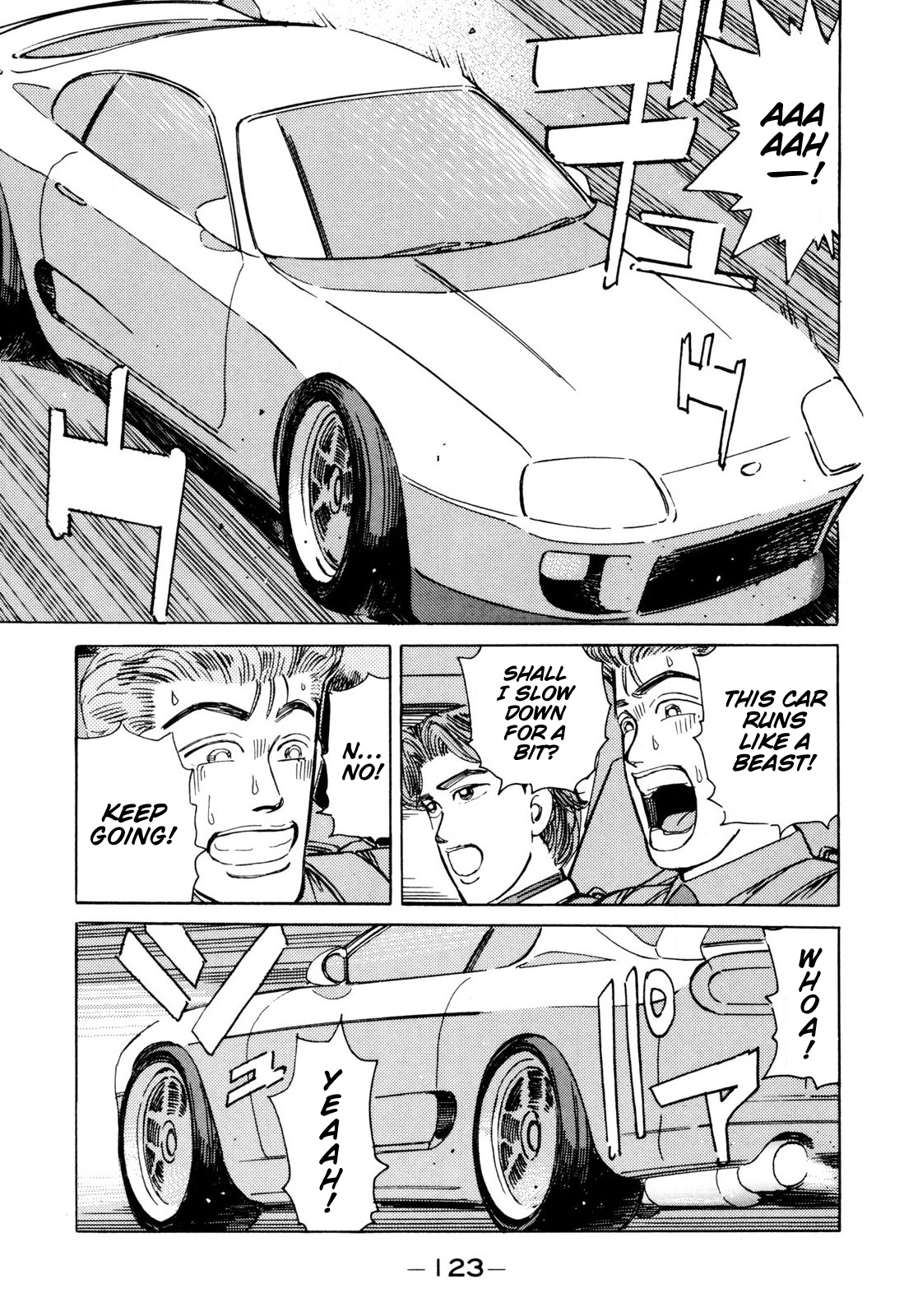 Halaman dari Wangan Midnight Chapter 99