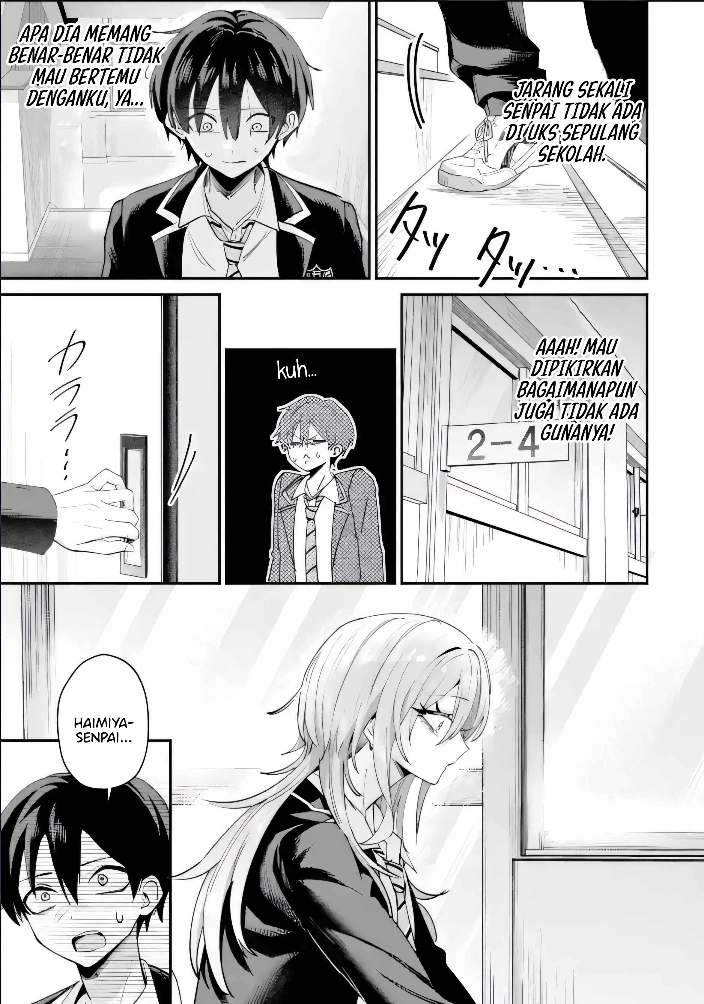 Haimiya-senpai wa Kowakute Kawaii Chapter 22 - halaman 4