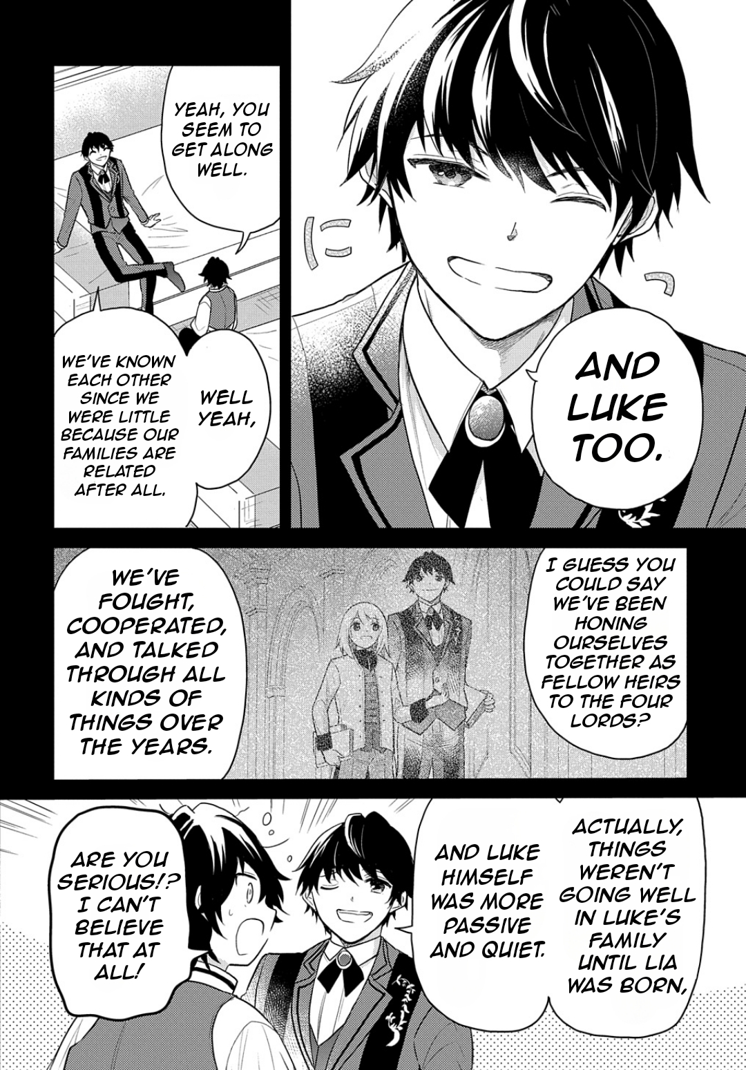 Halaman dari Tensei Youjo wa Akiramenai Chapter 45