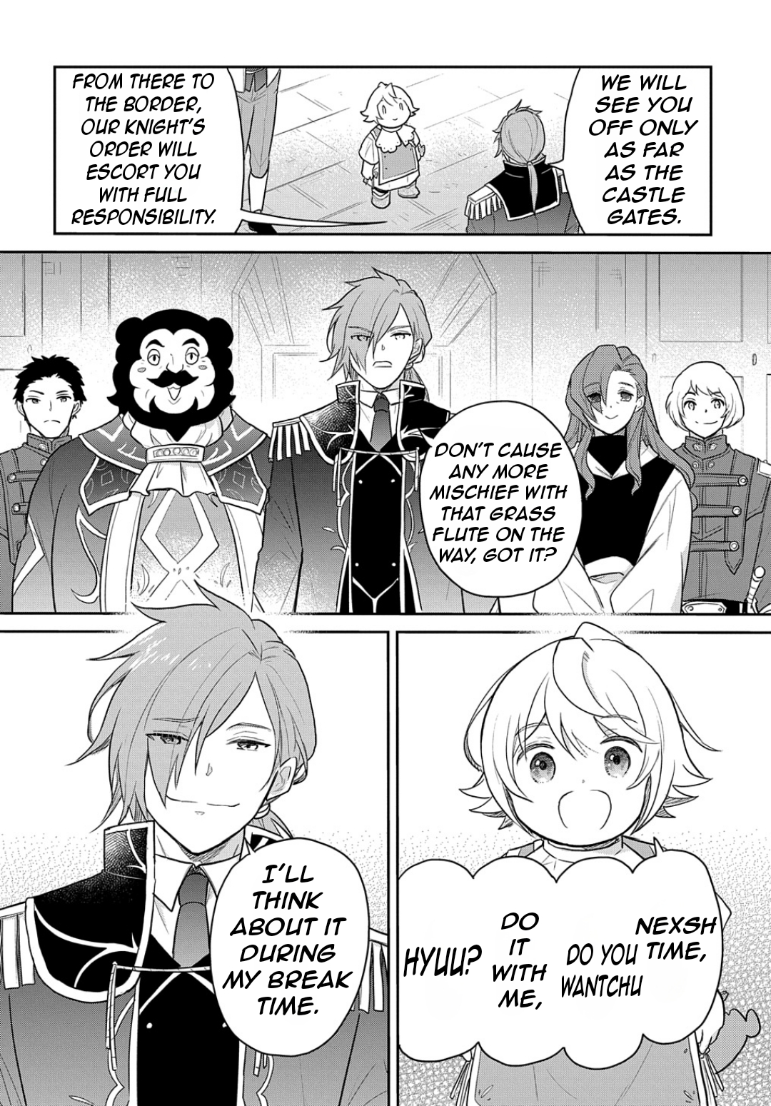 Halaman dari Tensei Youjo wa Akiramenai Chapter 45