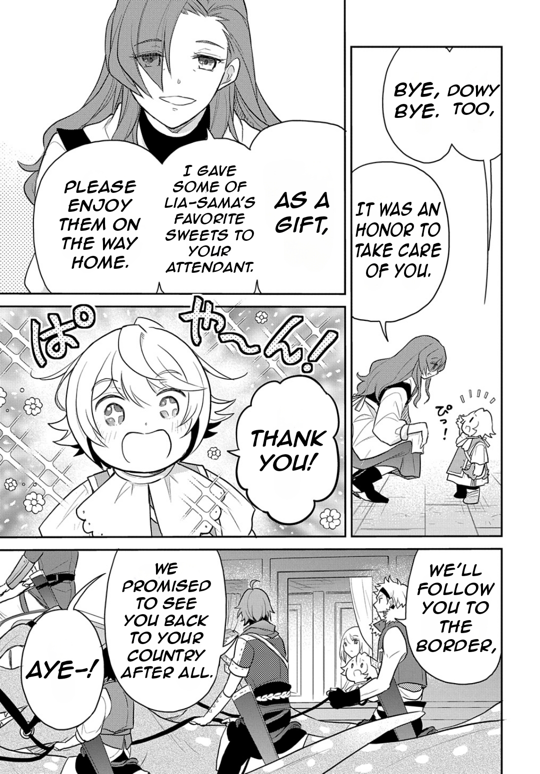 Halaman dari Tensei Youjo wa Akiramenai Chapter 45