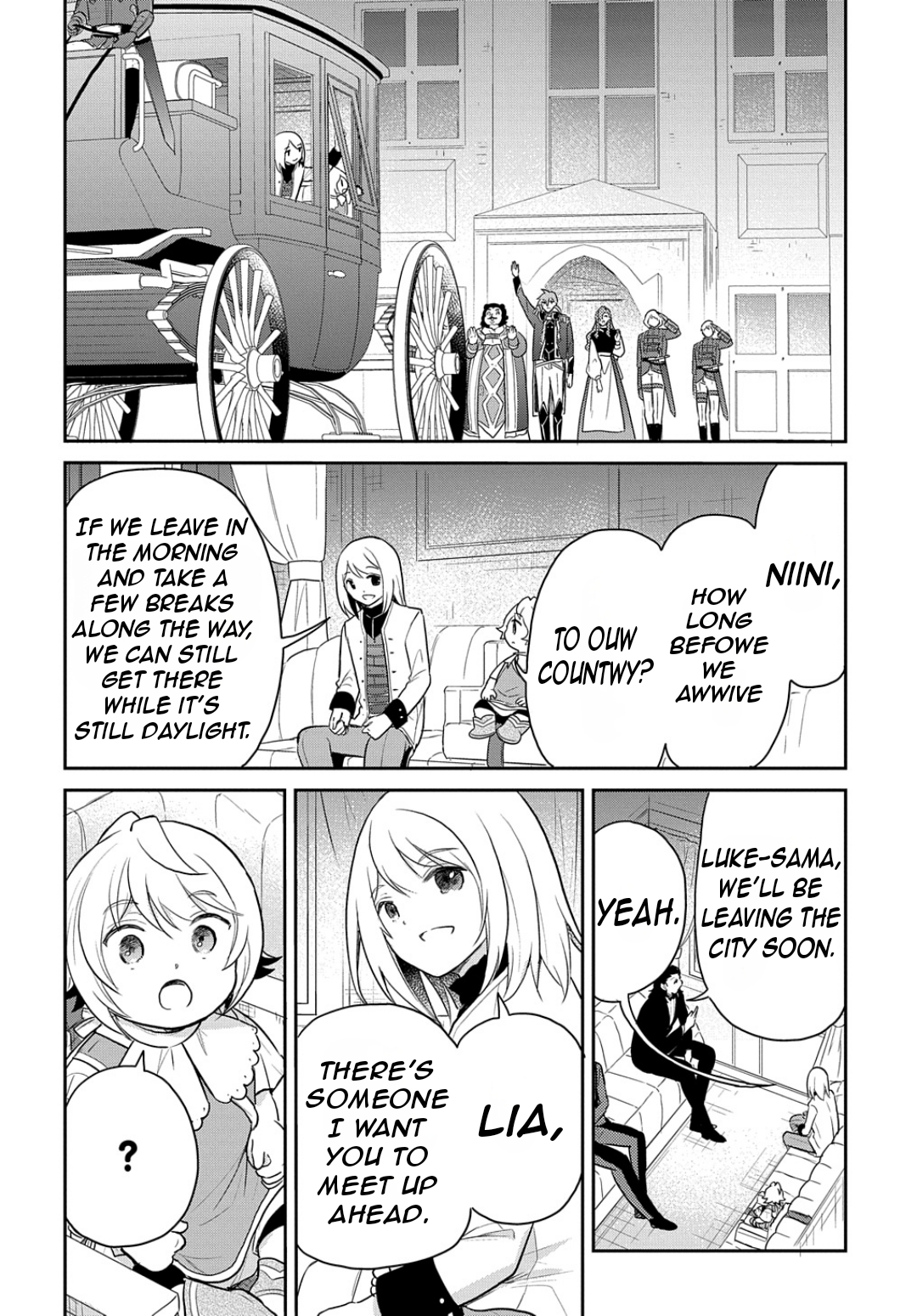 Halaman dari Tensei Youjo wa Akiramenai Chapter 45