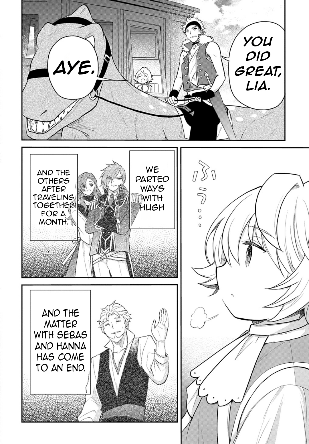 Halaman dari Tensei Youjo wa Akiramenai Chapter 45