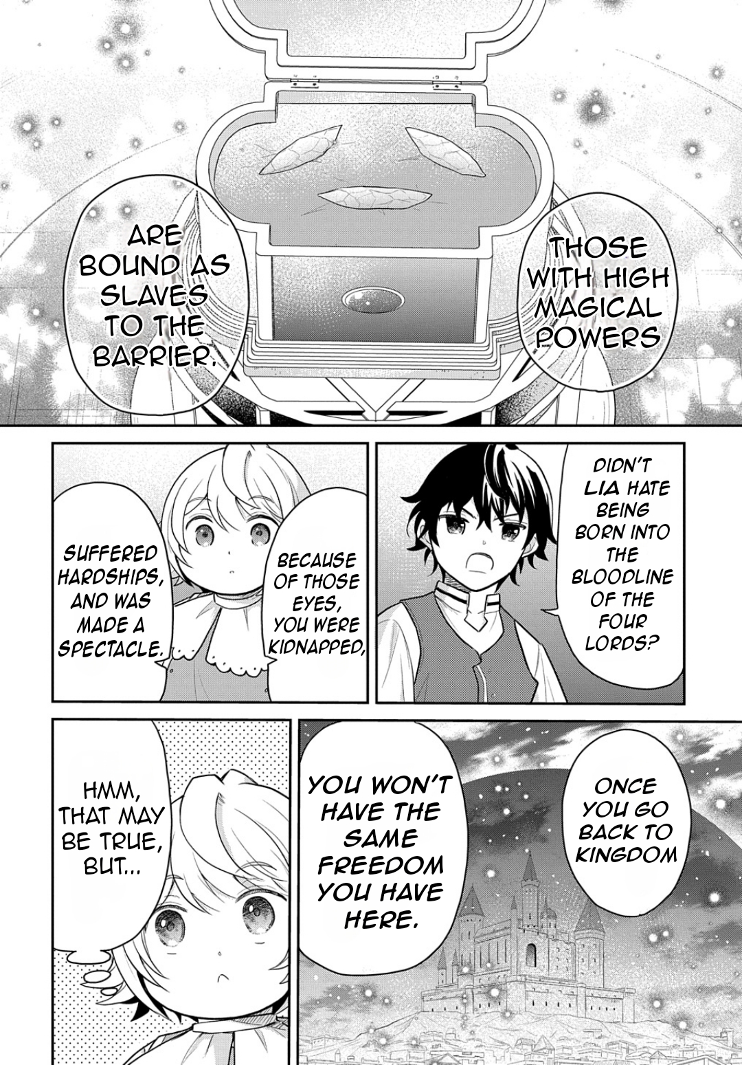 Halaman dari Tensei Youjo wa Akiramenai Chapter 45