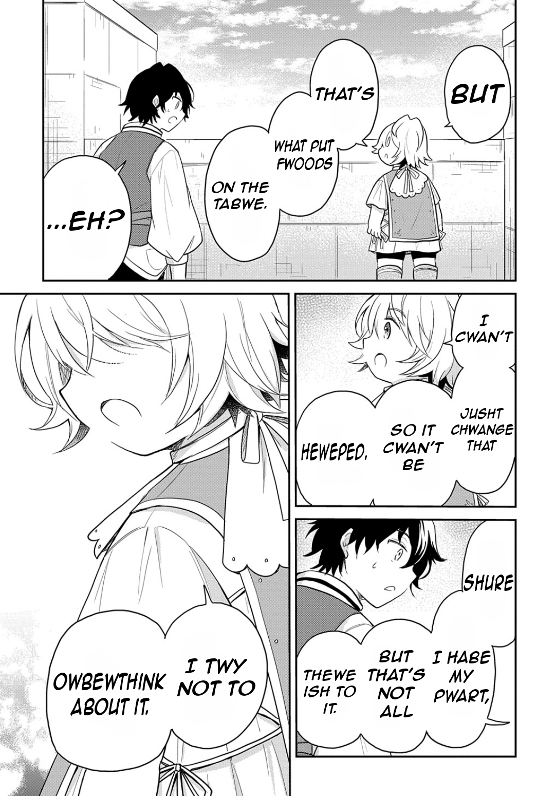 Halaman dari Tensei Youjo wa Akiramenai Chapter 45