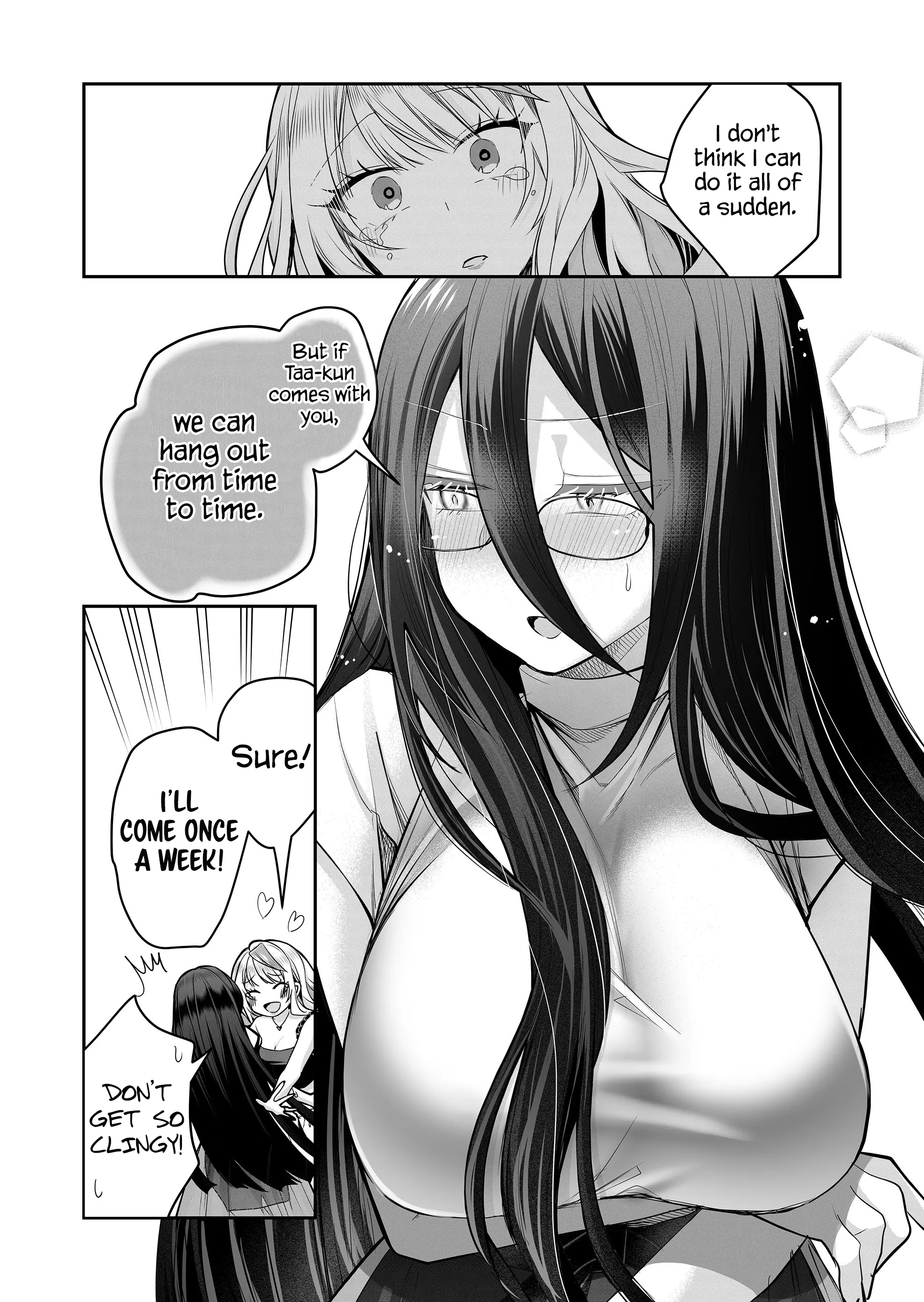 Halaman dari Gal Yome no Himitsu Chapter 23