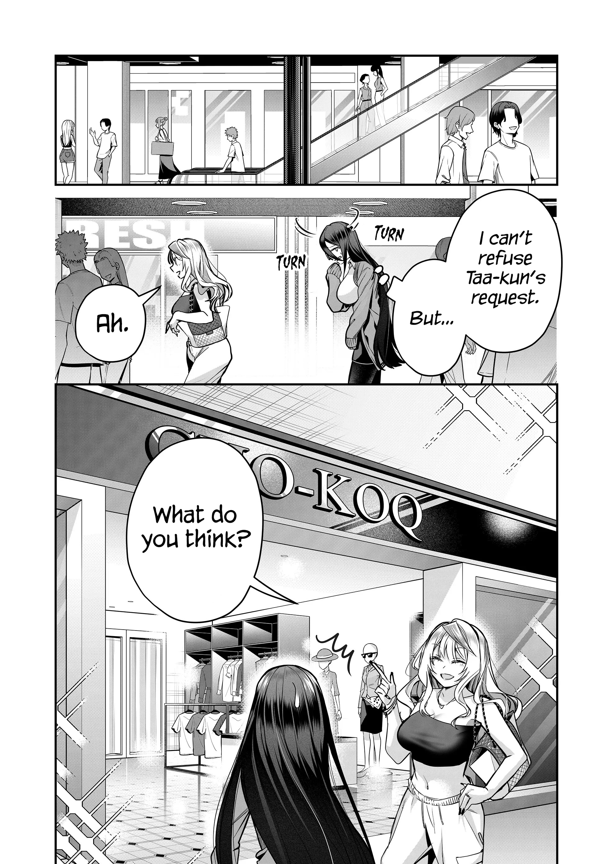 Halaman dari Gal Yome no Himitsu Chapter 23