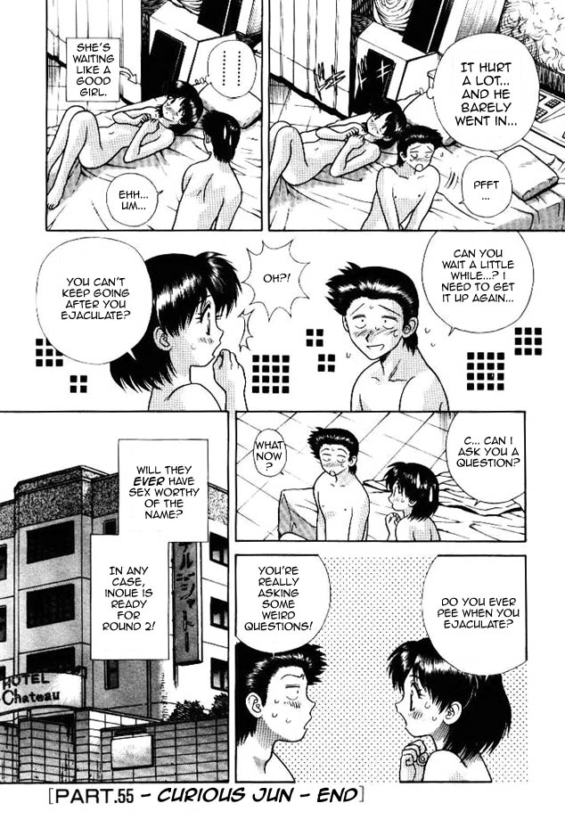 Halaman dari Futari Ecchi Chapter 55