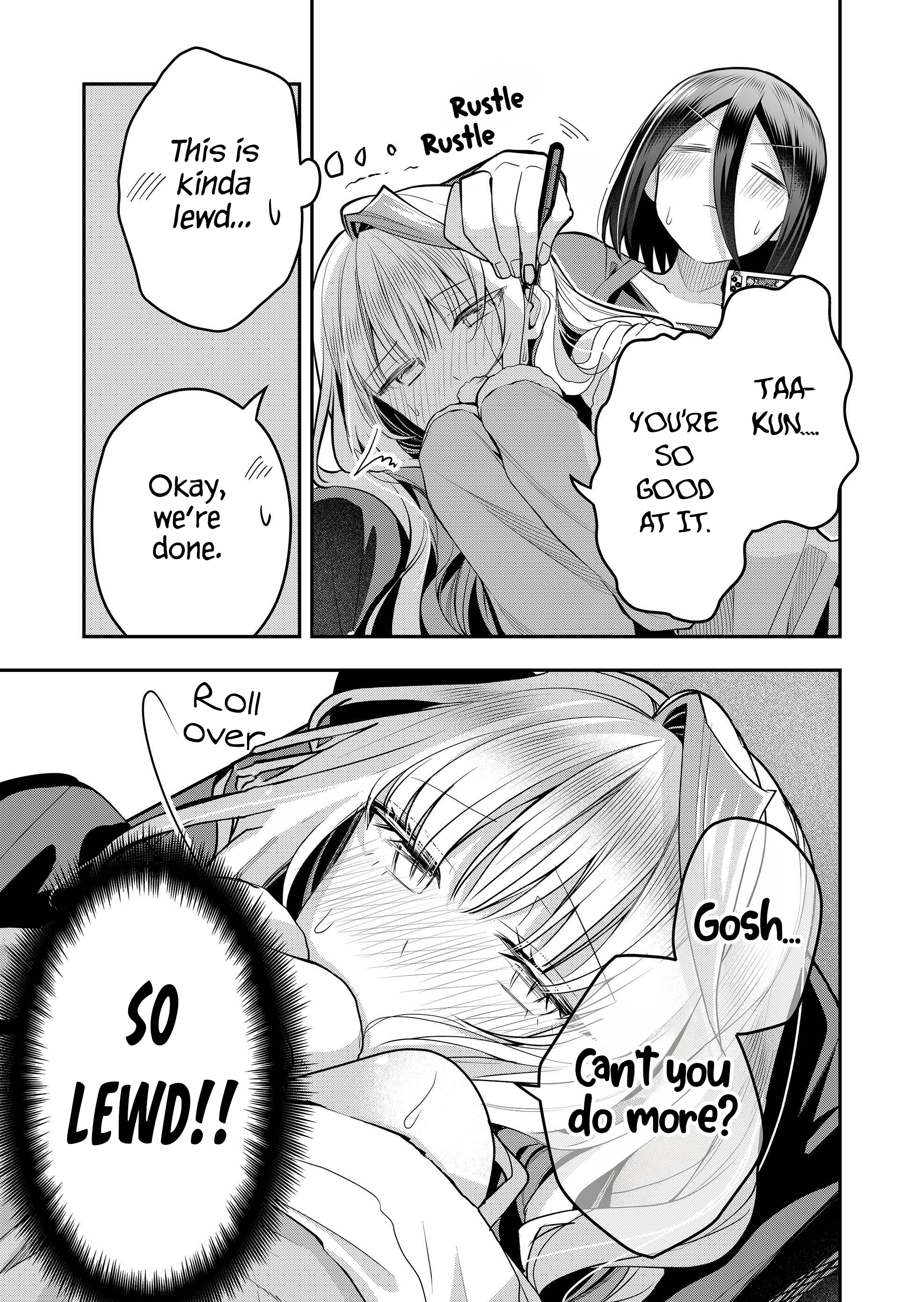 Halaman dari Gal Yome no Himitsu Chapter 36