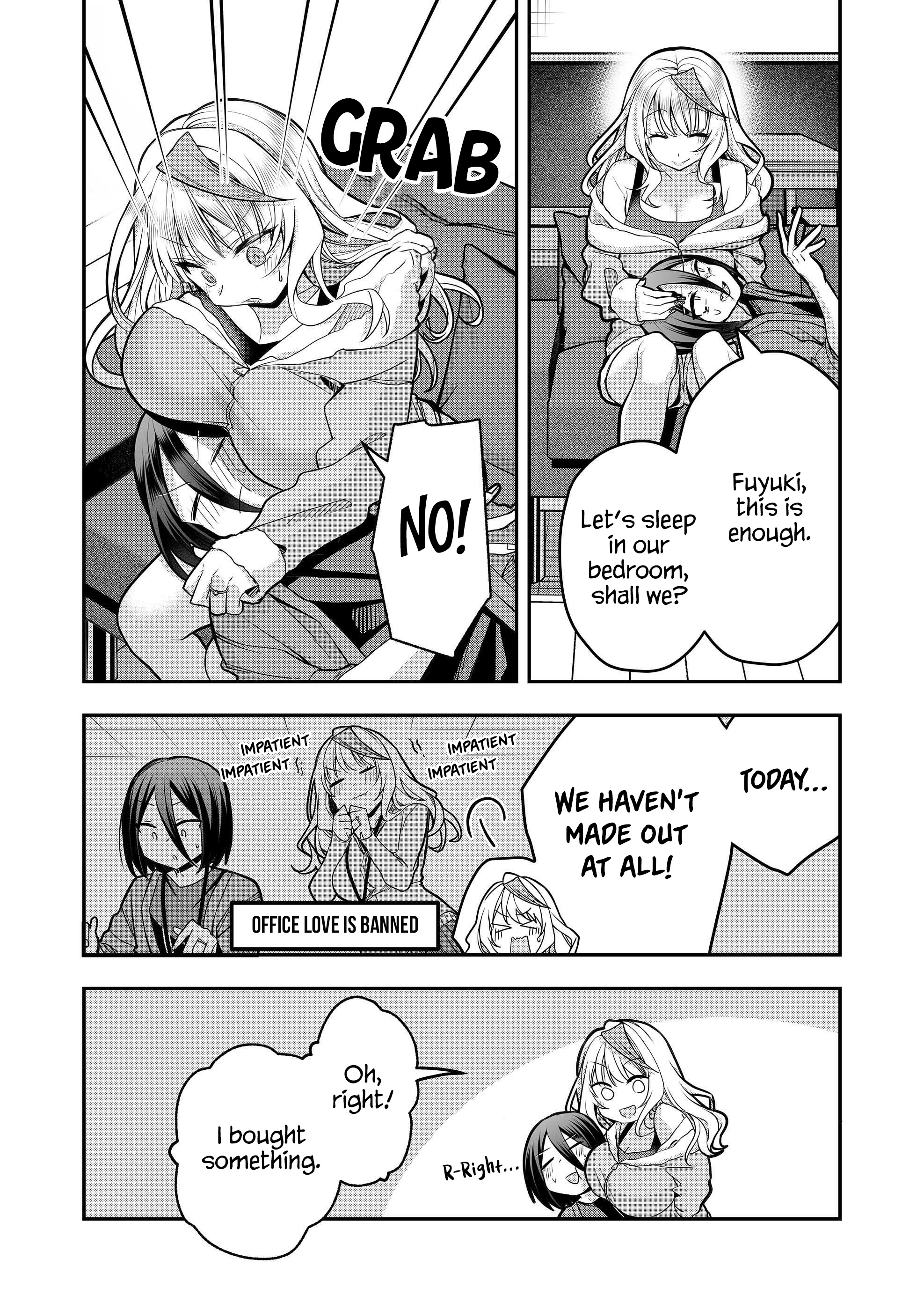 Halaman dari Gal Yome no Himitsu Chapter 36