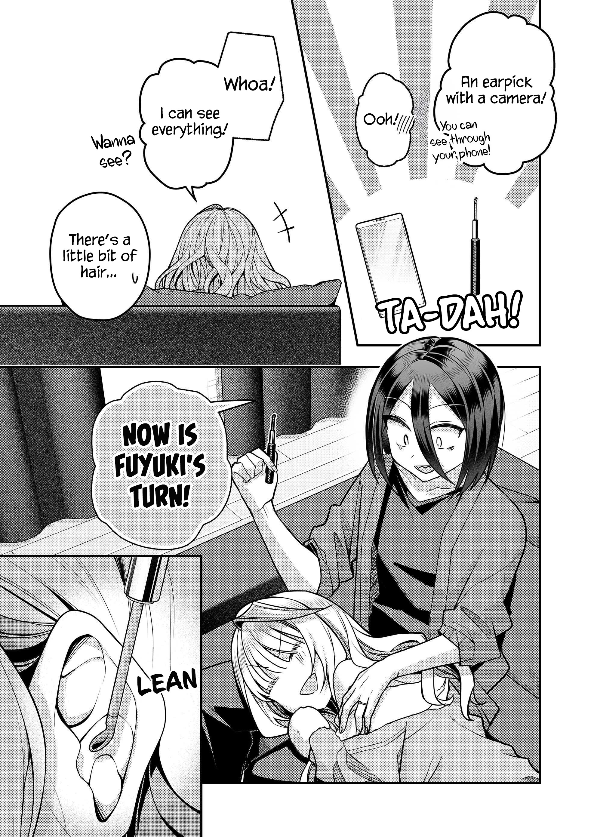 Halaman dari Gal Yome no Himitsu Chapter 36