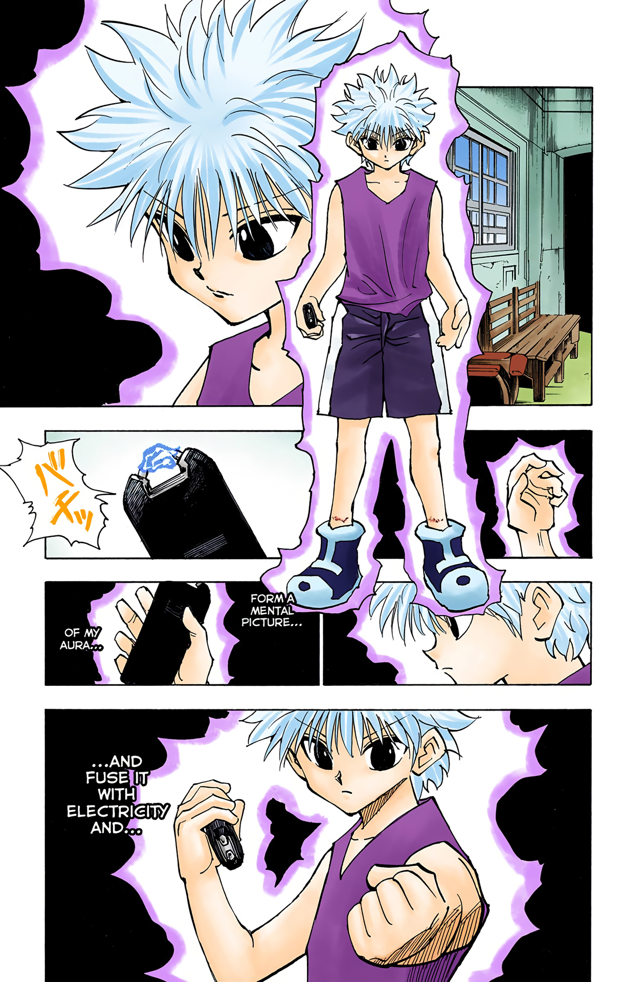 Halaman dari HUNTER x HUNTER (Official Colored) Chapter 122
