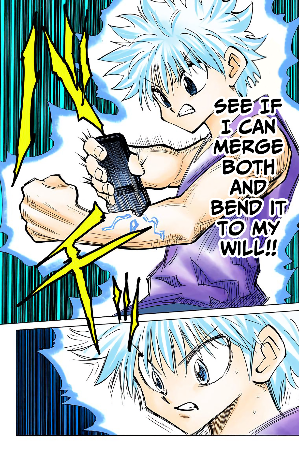 Halaman dari HUNTER x HUNTER (Official Colored) Chapter 122