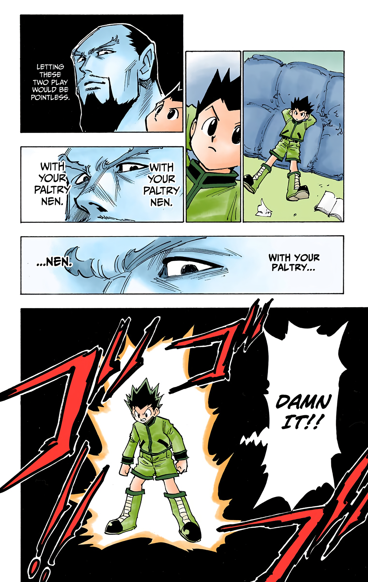 Halaman dari HUNTER x HUNTER (Official Colored) Chapter 122