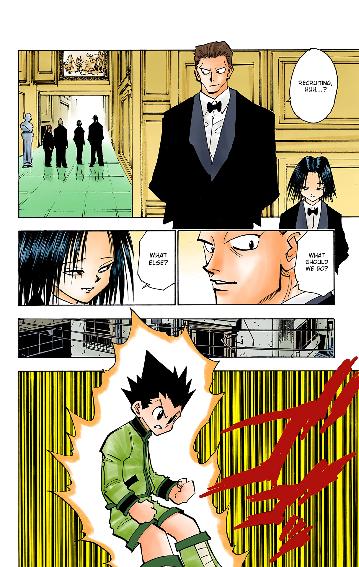 Halaman dari HUNTER x HUNTER (Official Colored) Chapter 122
