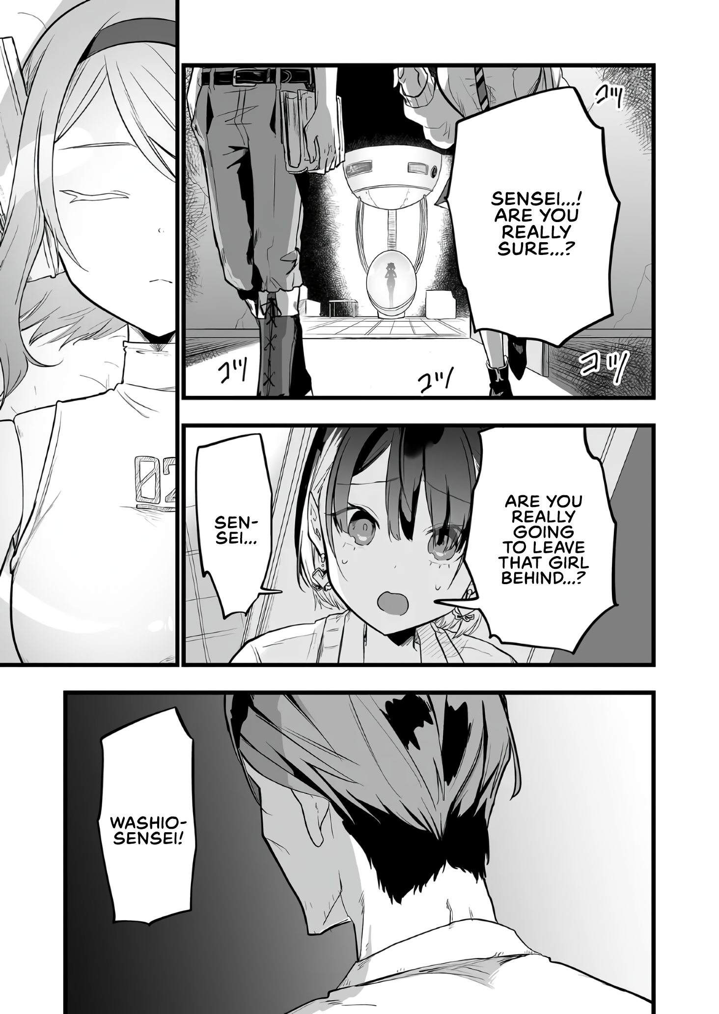 Halaman dari "Ano Toki Tasukete Itadaita Monster Musume desu." Isekai Ossan Kyoushi Totsuzen no Moteki ni Konwaku suru Chapter 15