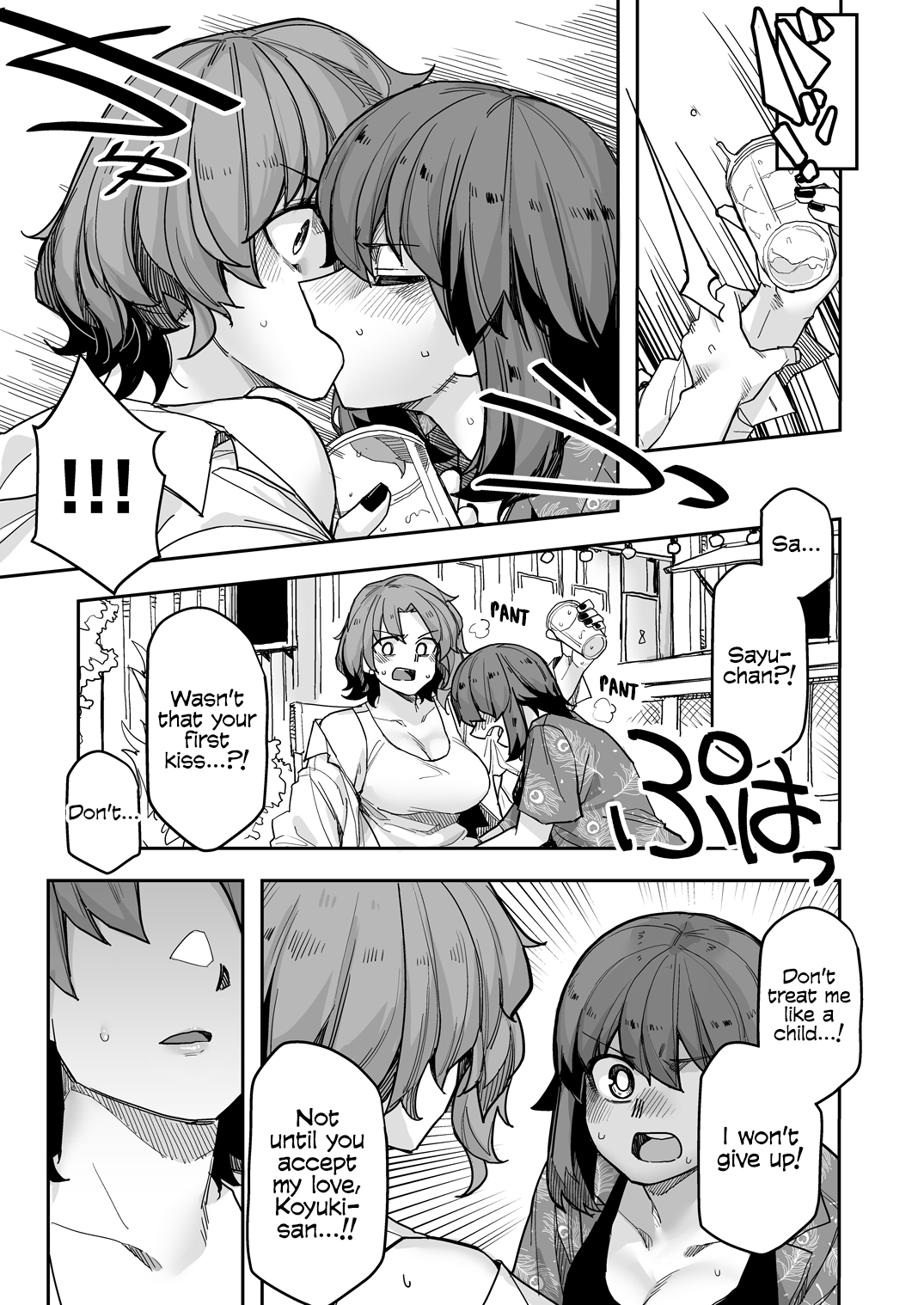 Halaman dari Ikemen Joshi to Josou Danshi Chapter 115