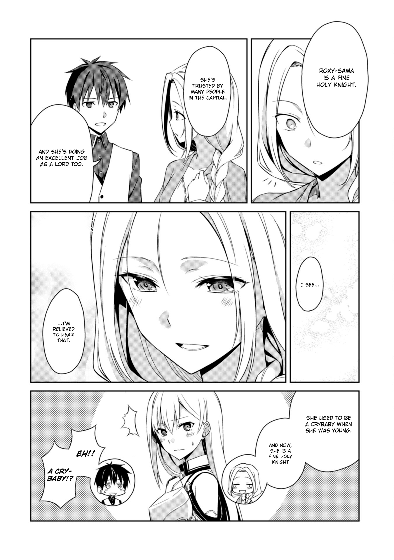 Halaman dari Boushoku no Berserk ~Ore dake Level to Iu Gainen wo Toppa suru~ Chapter 8