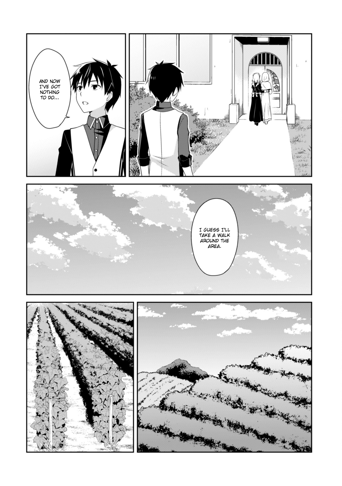 Halaman dari Boushoku no Berserk ~Ore dake Level to Iu Gainen wo Toppa suru~ Chapter 8