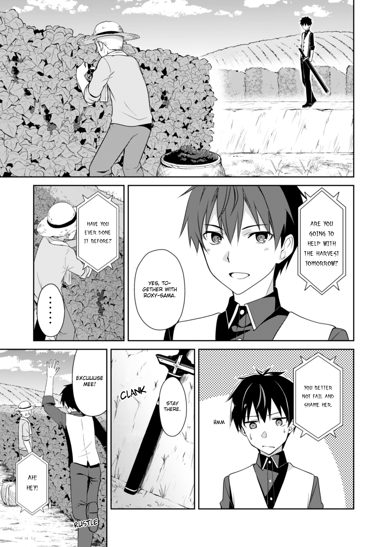 Halaman dari Boushoku no Berserk ~Ore dake Level to Iu Gainen wo Toppa suru~ Chapter 8