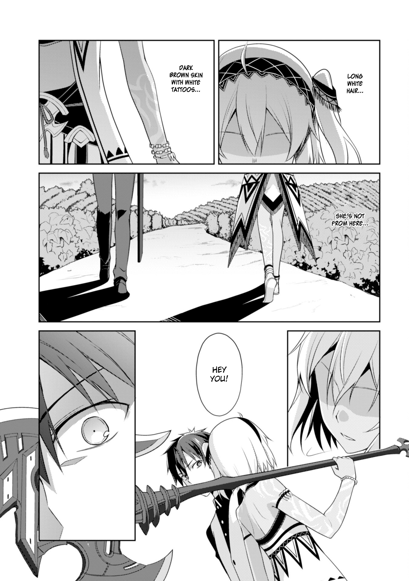 Halaman dari Boushoku no Berserk ~Ore dake Level to Iu Gainen wo Toppa suru~ Chapter 8