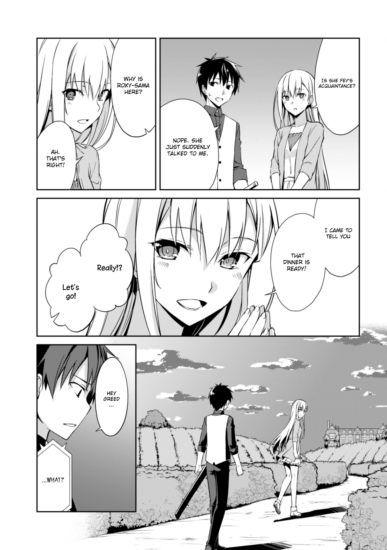 Halaman dari Boushoku no Berserk ~Ore dake Level to Iu Gainen wo Toppa suru~ Chapter 8