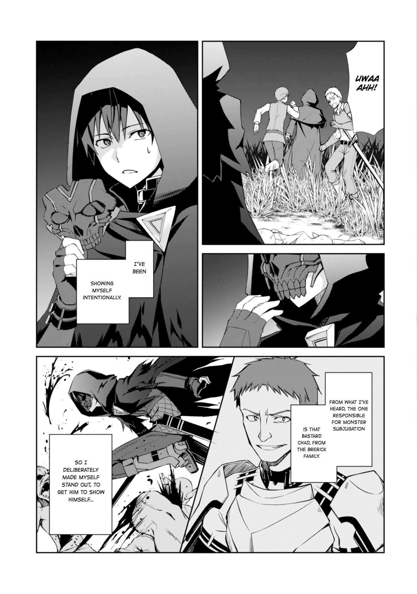 Halaman dari Boushoku no Berserk ~Ore dake Level to Iu Gainen wo Toppa suru~ Chapter 8