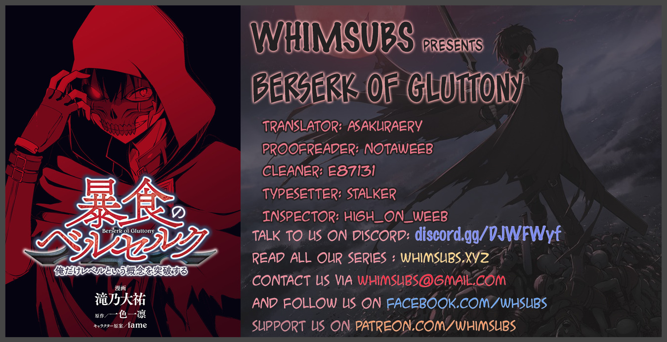 Halaman dari Boushoku no Berserk ~Ore dake Level to Iu Gainen wo Toppa suru~ Chapter 8