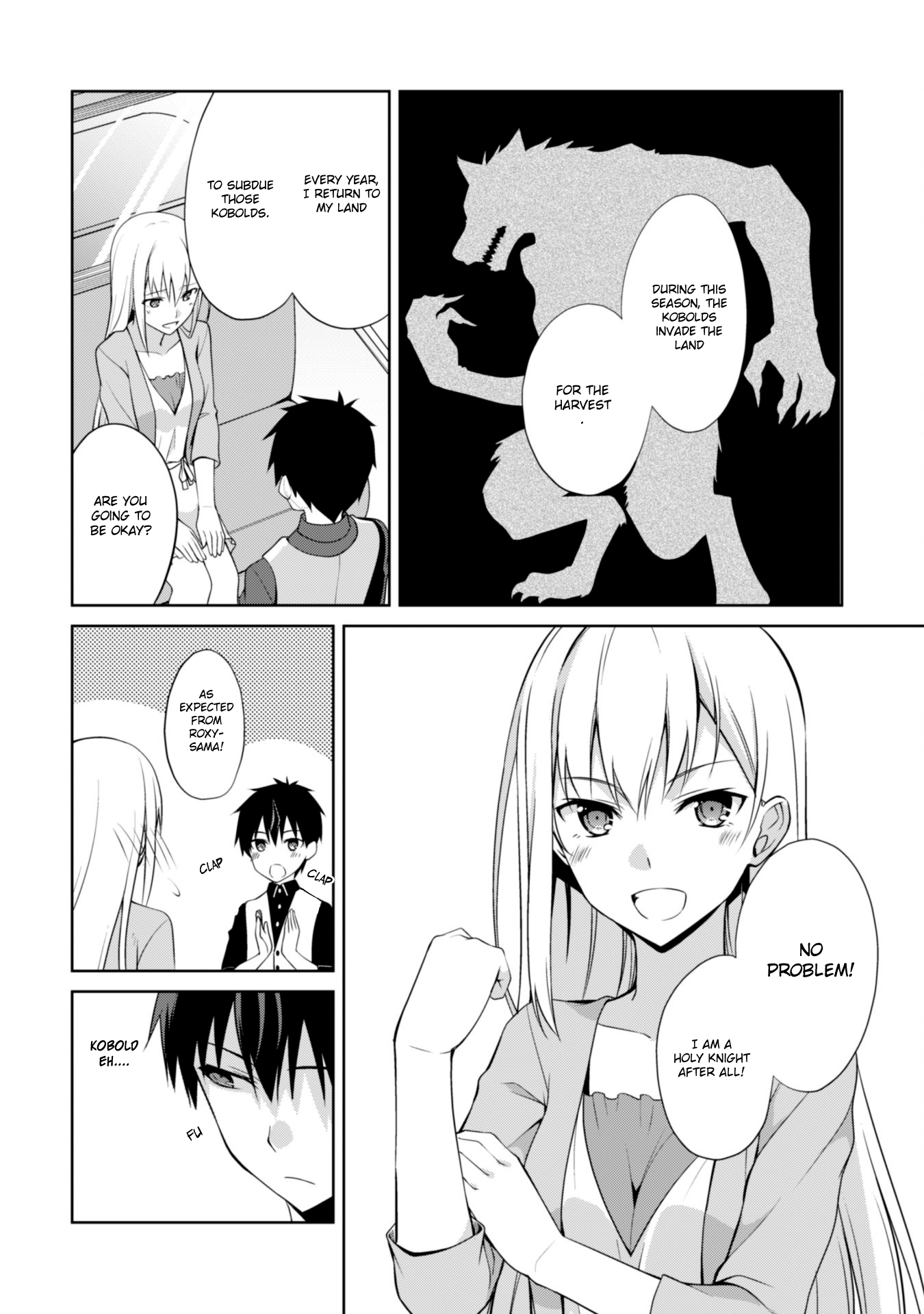 Halaman dari Boushoku no Berserk ~Ore dake Level to Iu Gainen wo Toppa suru~ Chapter 8