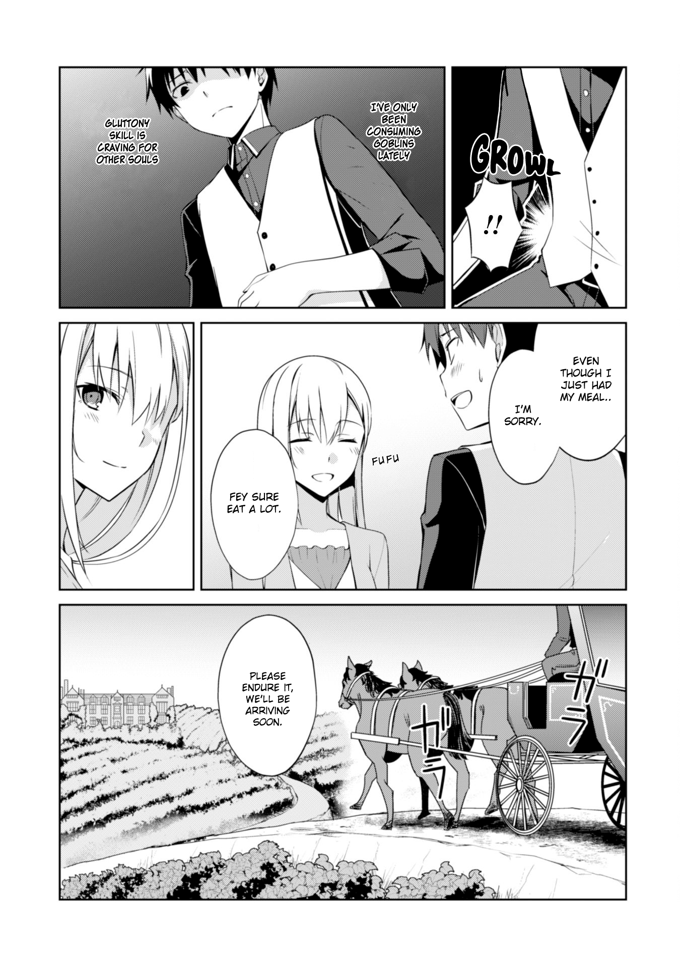 Halaman dari Boushoku no Berserk ~Ore dake Level to Iu Gainen wo Toppa suru~ Chapter 8