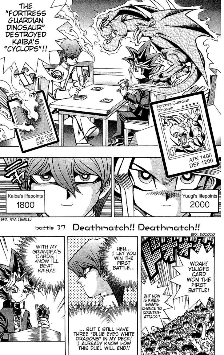 Halaman dari Yu-Gi-Oh! Chapter 37