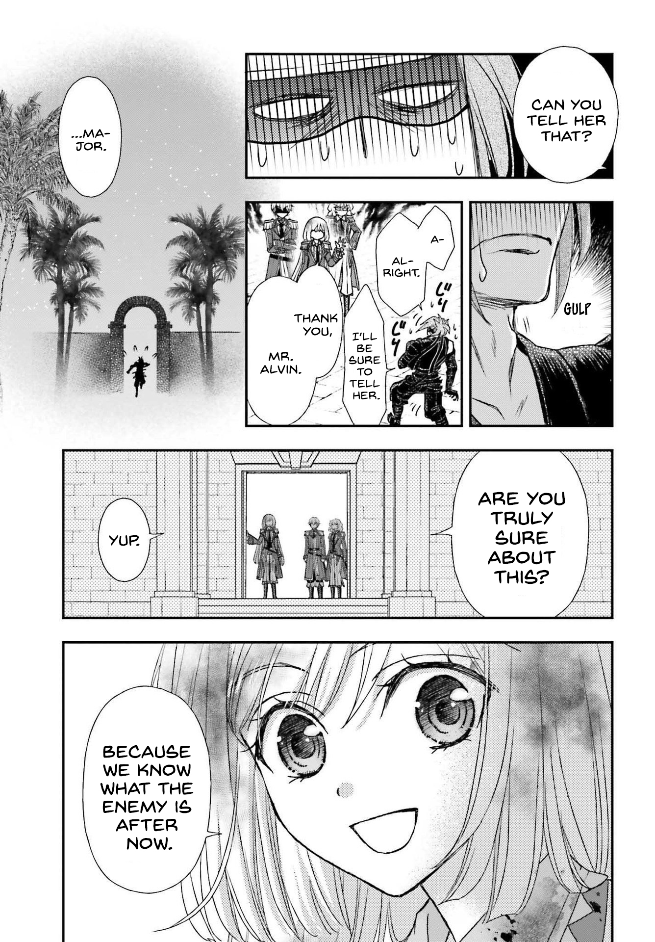 Shinigami ni Sodaterareta Shoujo wa Shikkoku no Tsurugi o Mune ni Idaku Chapter 26 Page 13