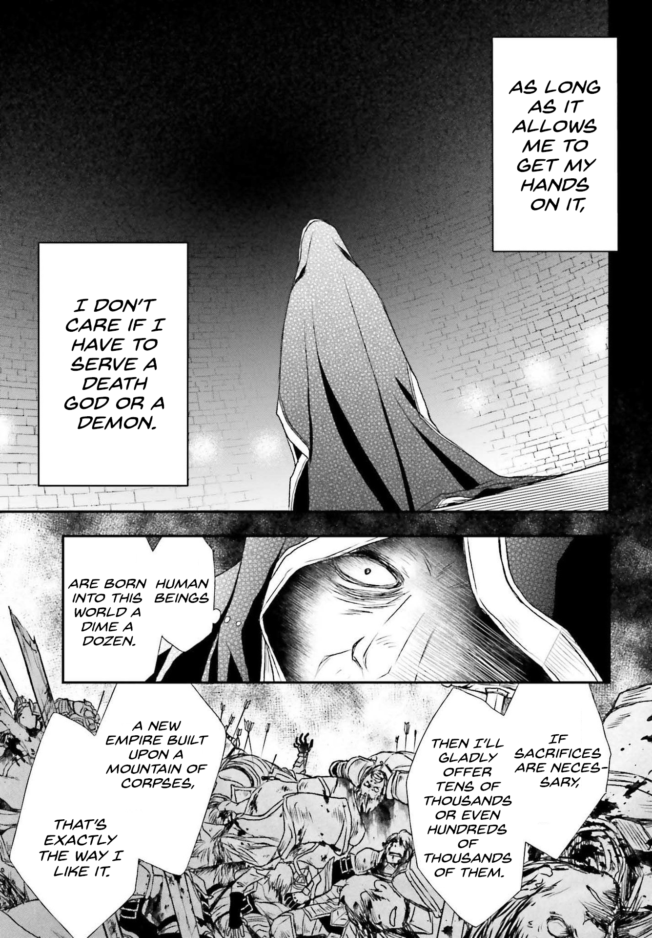 Shinigami ni Sodaterareta Shoujo wa Shikkoku no Tsurugi o Mune ni Idaku Chapter 26 Page 25