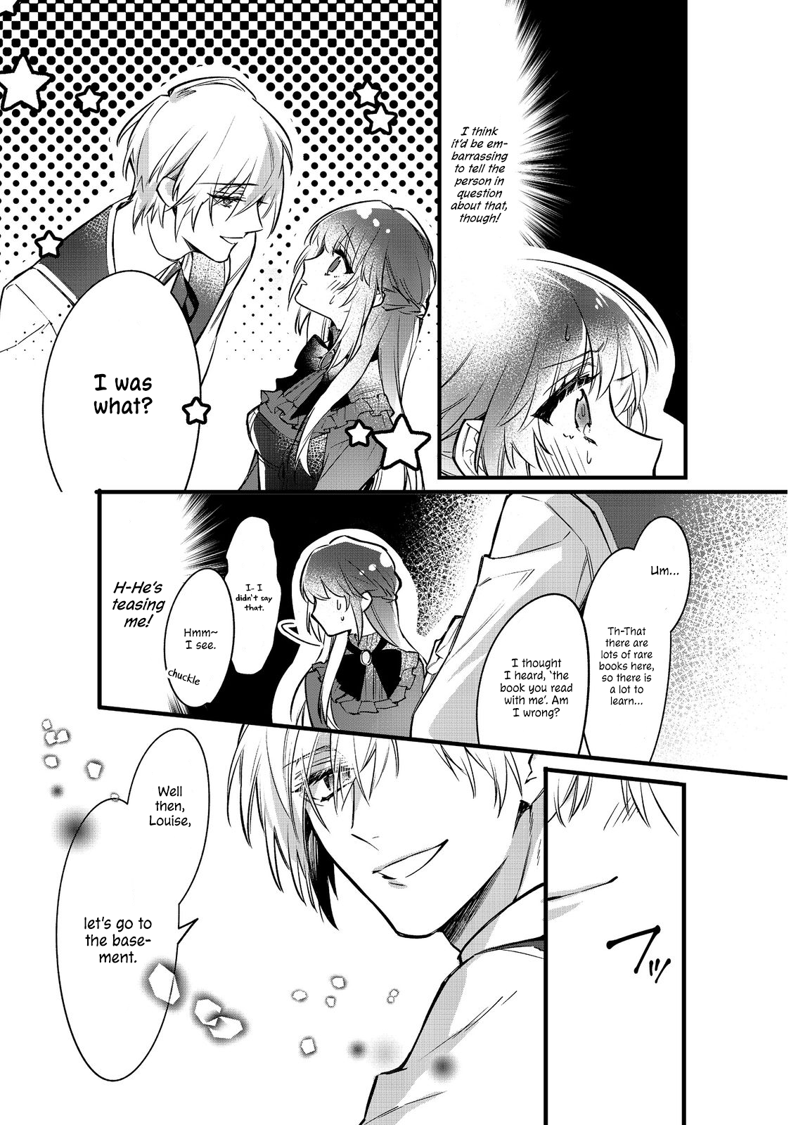 Halaman dari Konyaku Haki Sareta Kaedama Reijou, Hatsukoi no Toshiue Ouji ni Dekiai Sareru Chapter 3