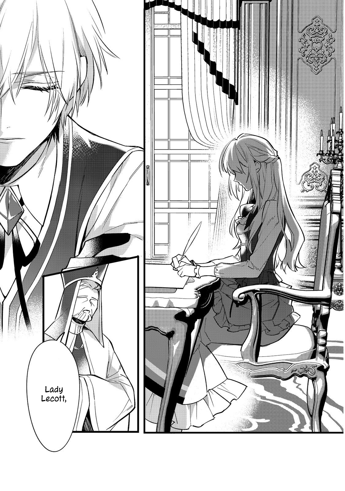 Halaman dari Konyaku Haki Sareta Kaedama Reijou, Hatsukoi no Toshiue Ouji ni Dekiai Sareru Chapter 3