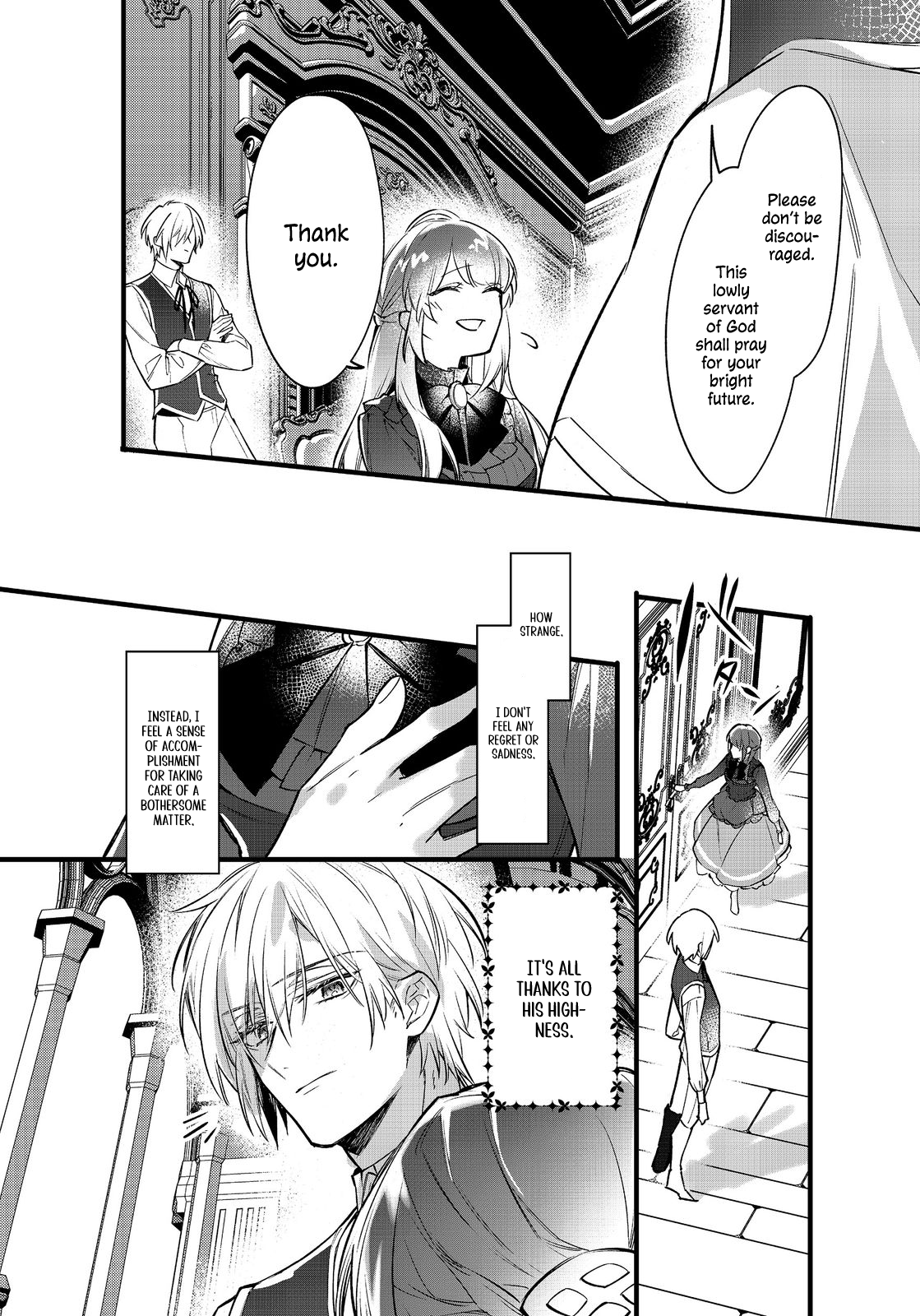 Halaman dari Konyaku Haki Sareta Kaedama Reijou, Hatsukoi no Toshiue Ouji ni Dekiai Sareru Chapter 3